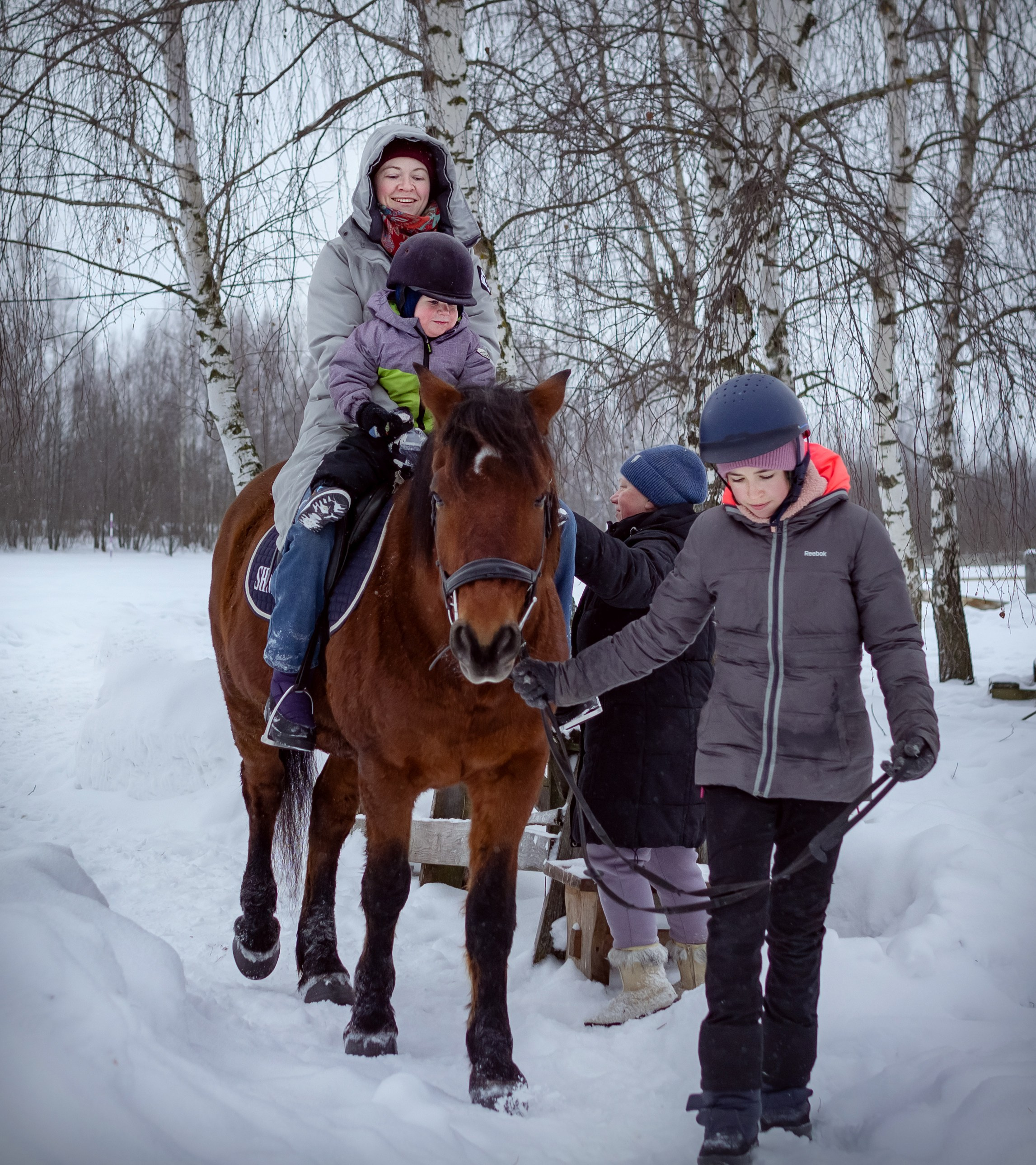 Фотосессия в конном клубе