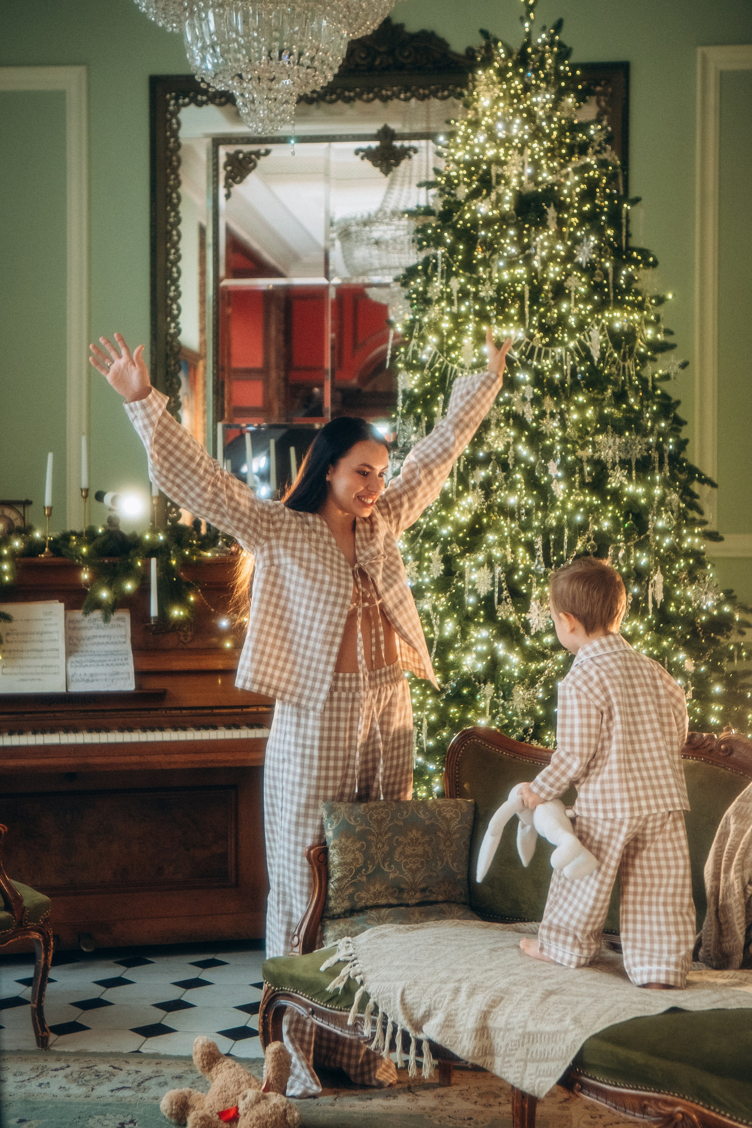Семейная новогодняя фотосессия. Фотограф в Санкт-Петербурге Кристина Брянская