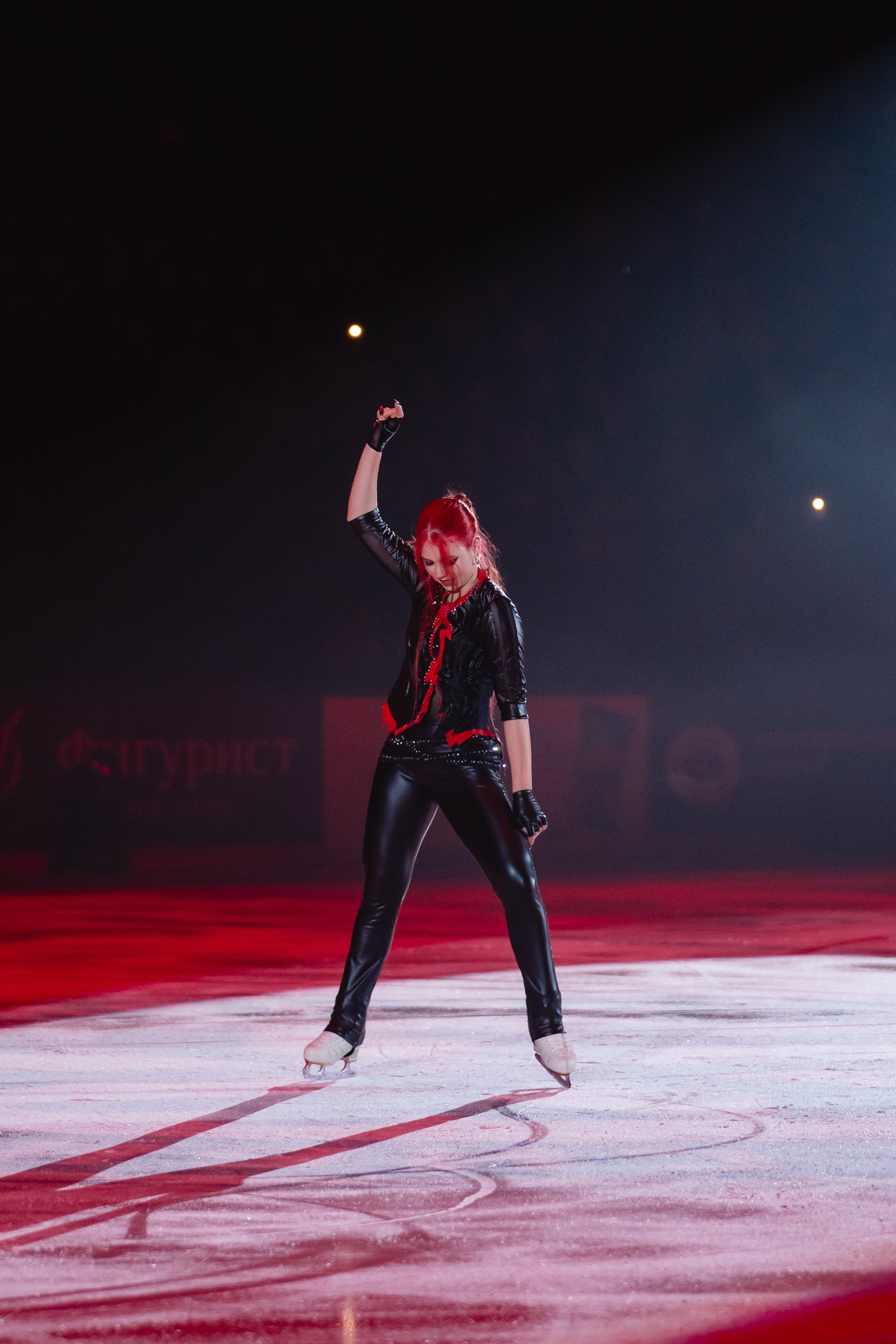 Шоу «Чемпионы на льду» в Новосибирске. Воробьева Ксения — Спортивный и танцевальный фотограф Новосибирск