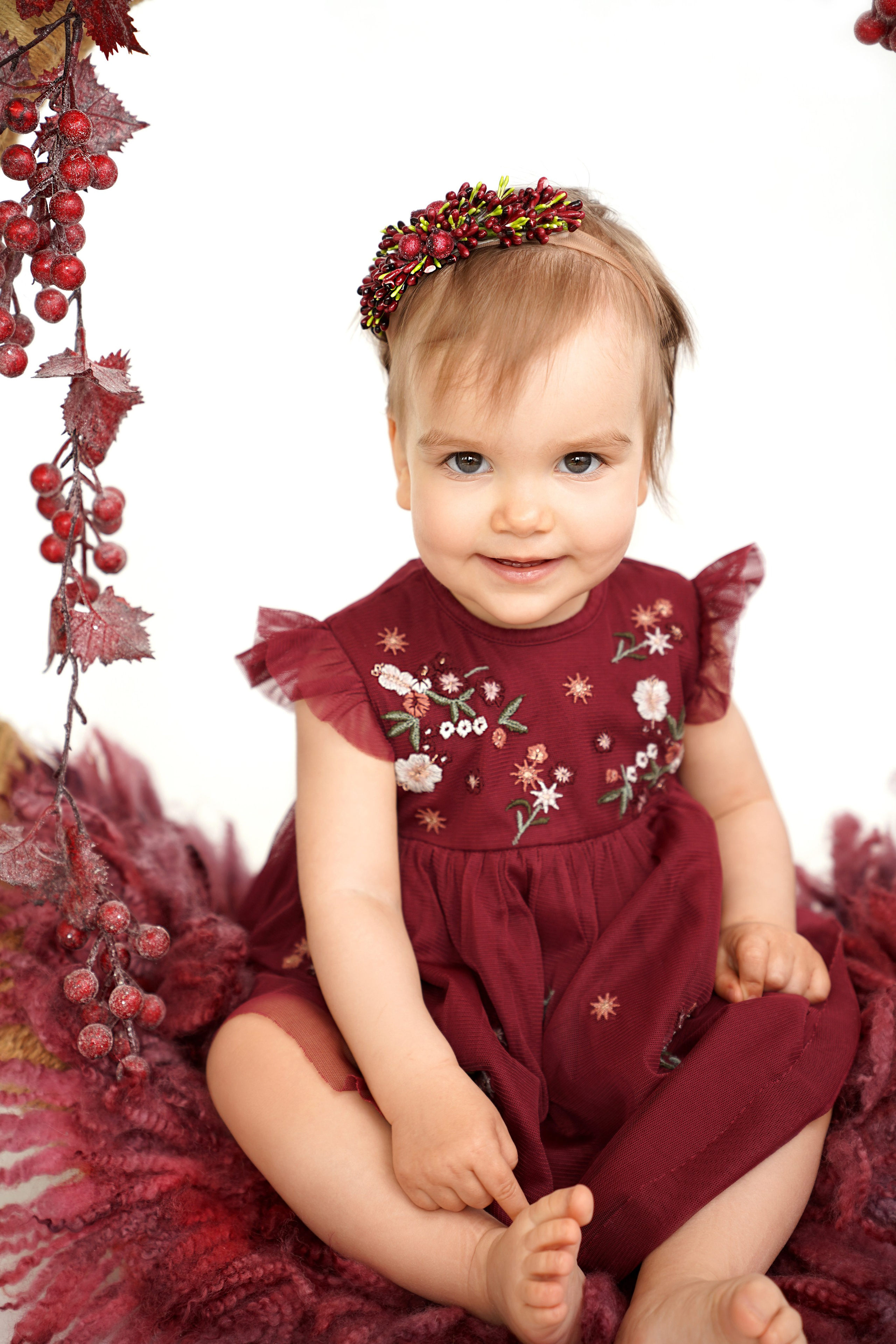 Фотосессия ГОДОВАСИЕ. Фотограф новорожденных, детей до года и беременных в Симферополе