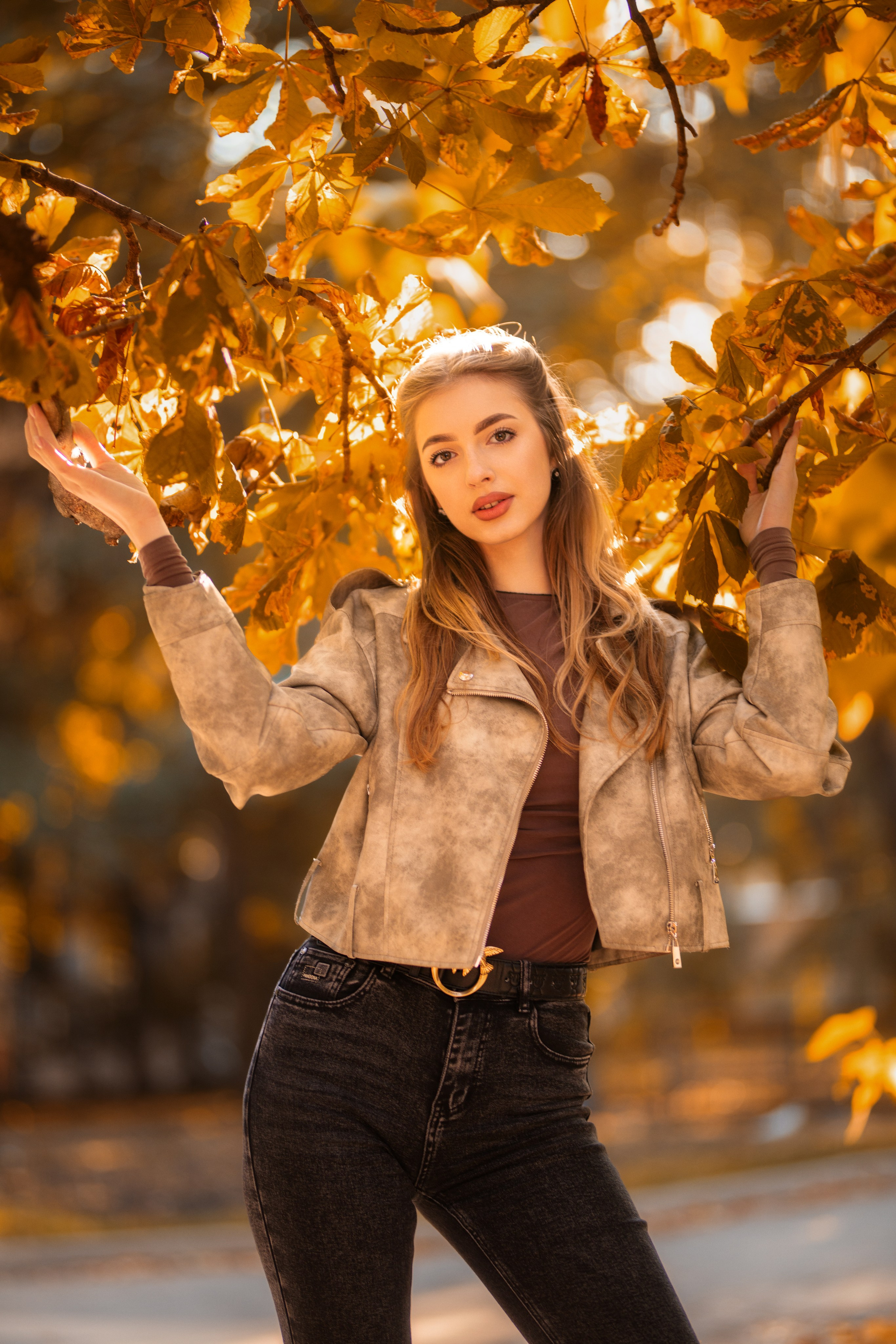 Осенняя городская съемка с Ксенией в формате для «себя». Дмитрий Шульгин, портретный фотограф в Воронеже