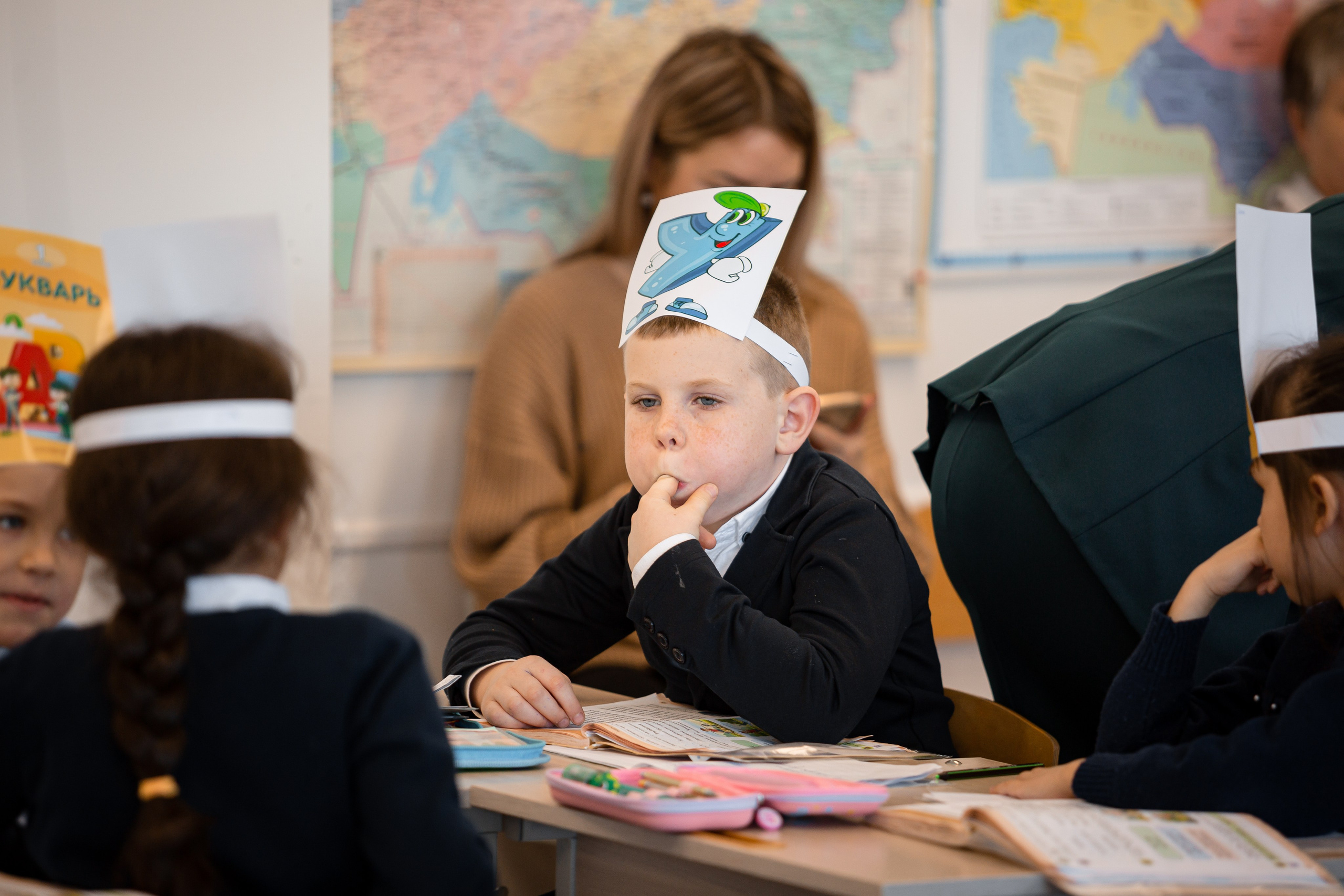 Первоклассники. Отбасылық фотограф Алена Шаталова