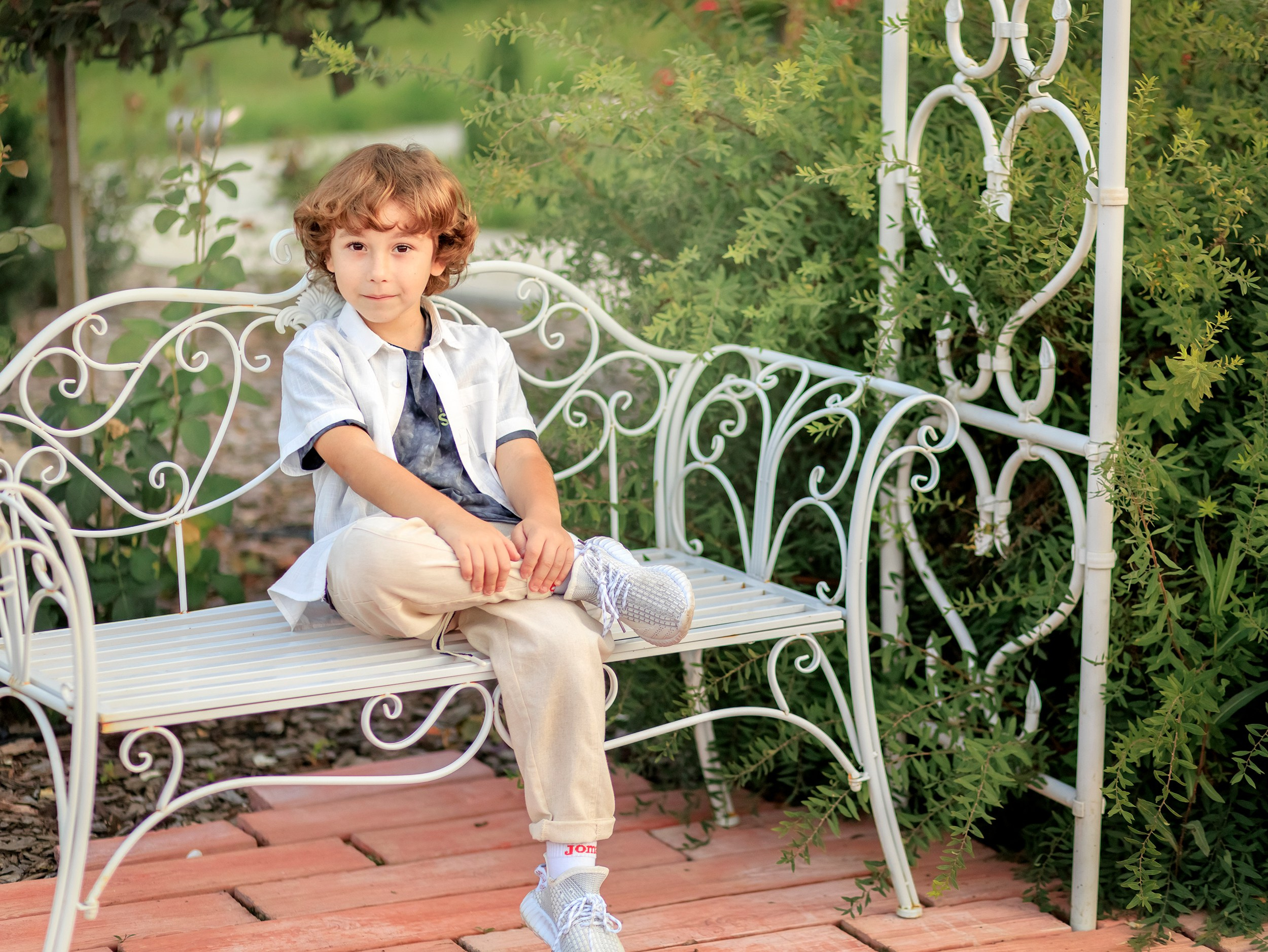 детская фотосессия на улице