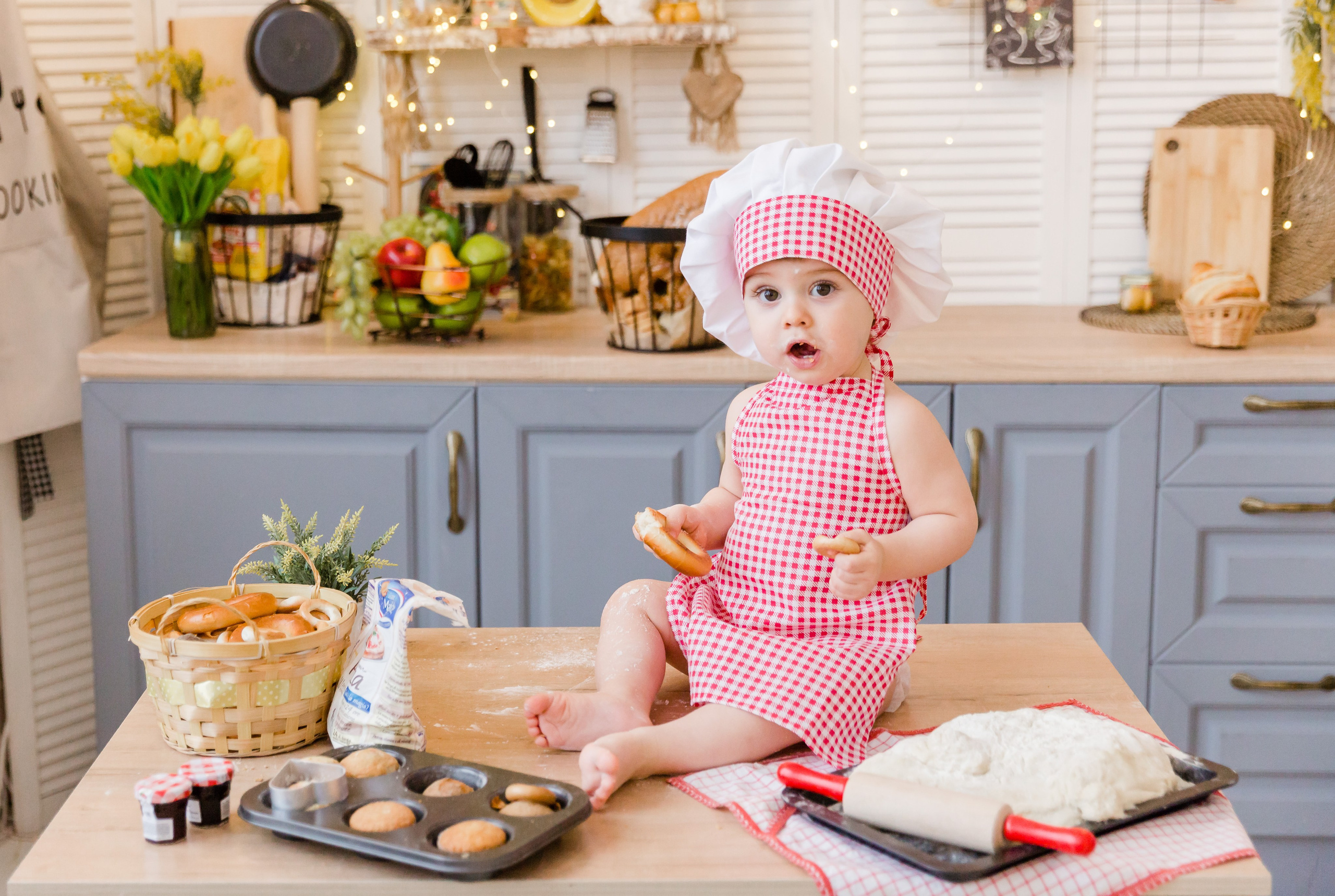 Фотосессия малышей до года