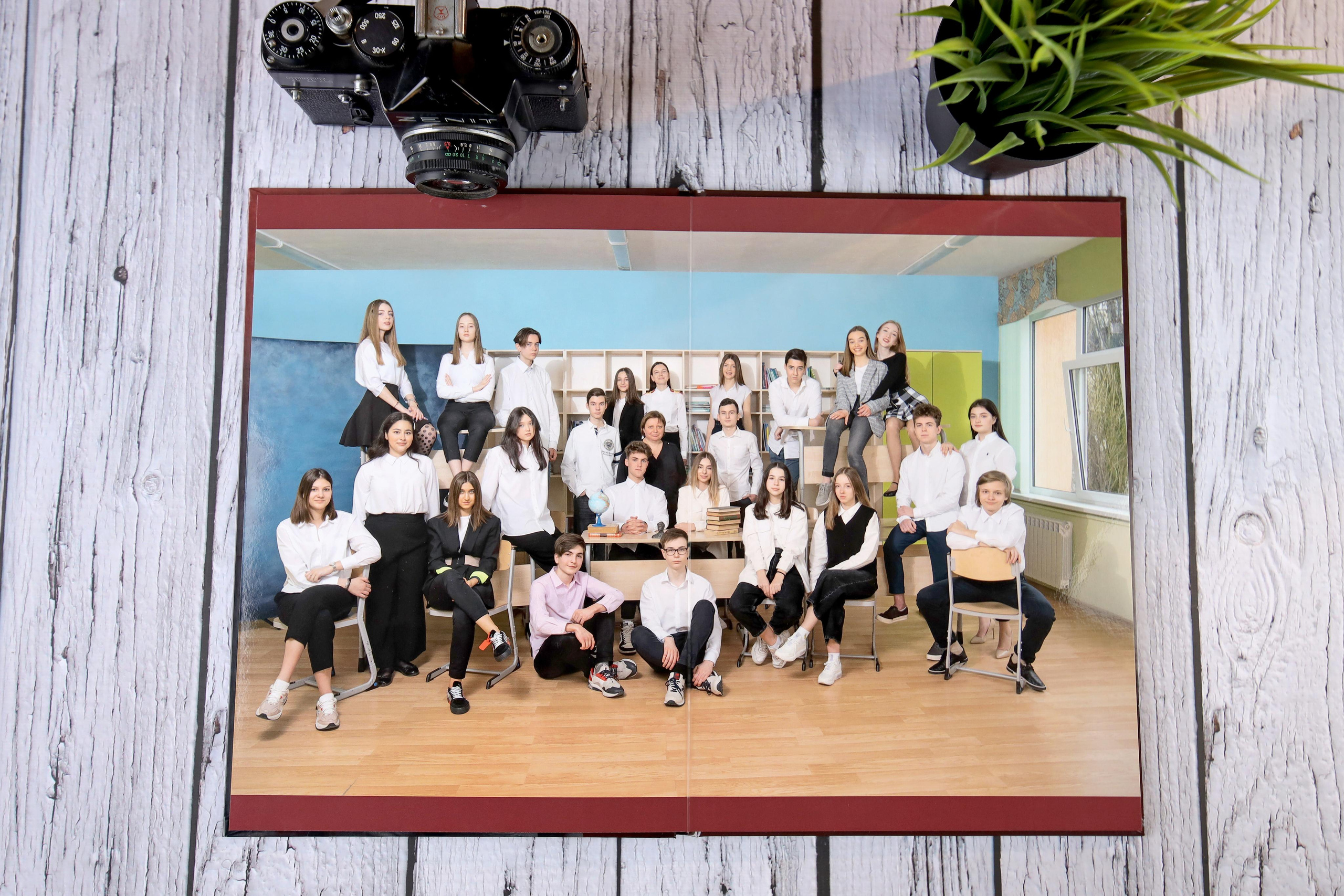 Фотокнига выпускника 11 класса. Выпускной альбом Новосибирск
