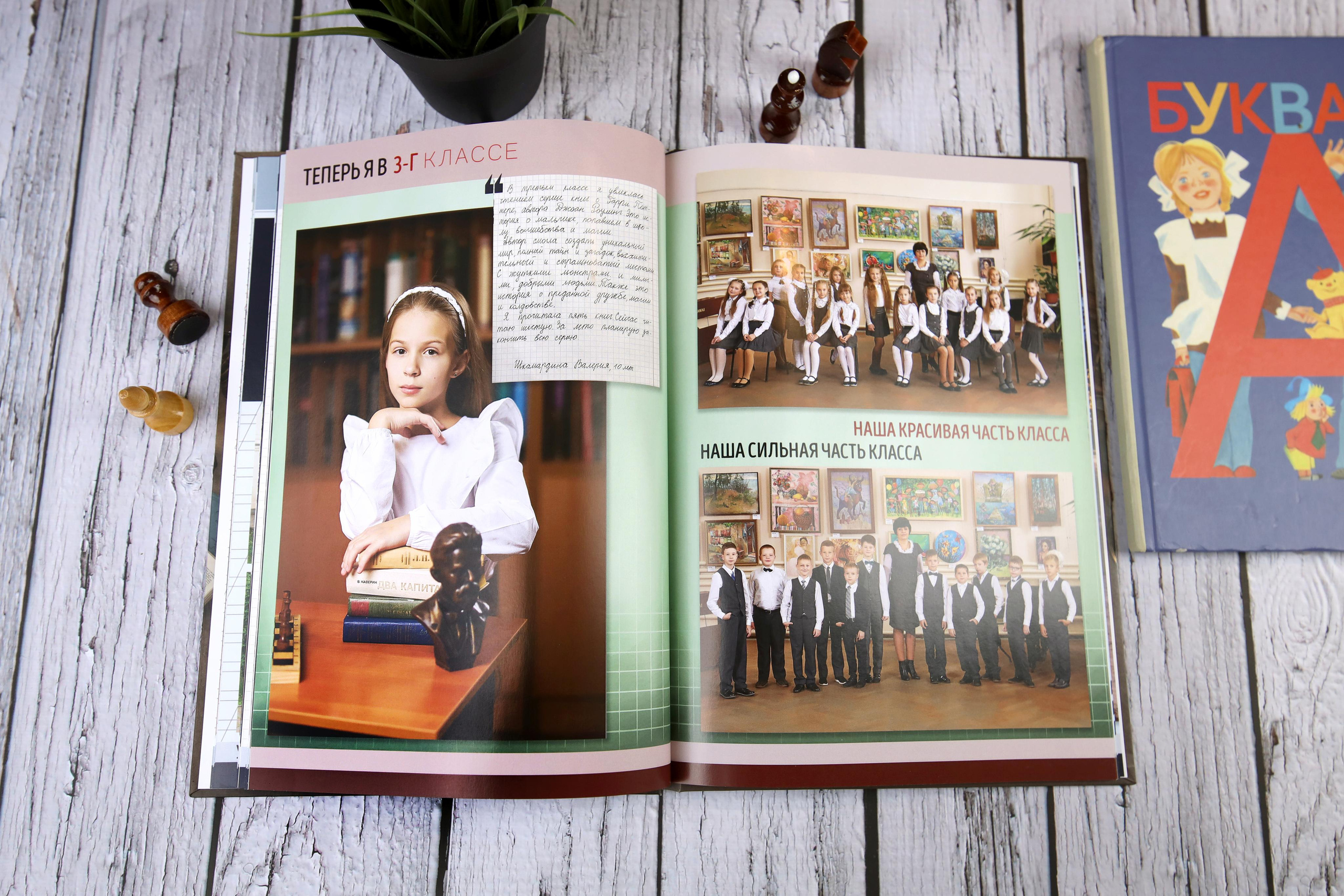 Многолетний альбом для начальной школы с 1 по 4 класс. Выпускной альбом Новосибирск