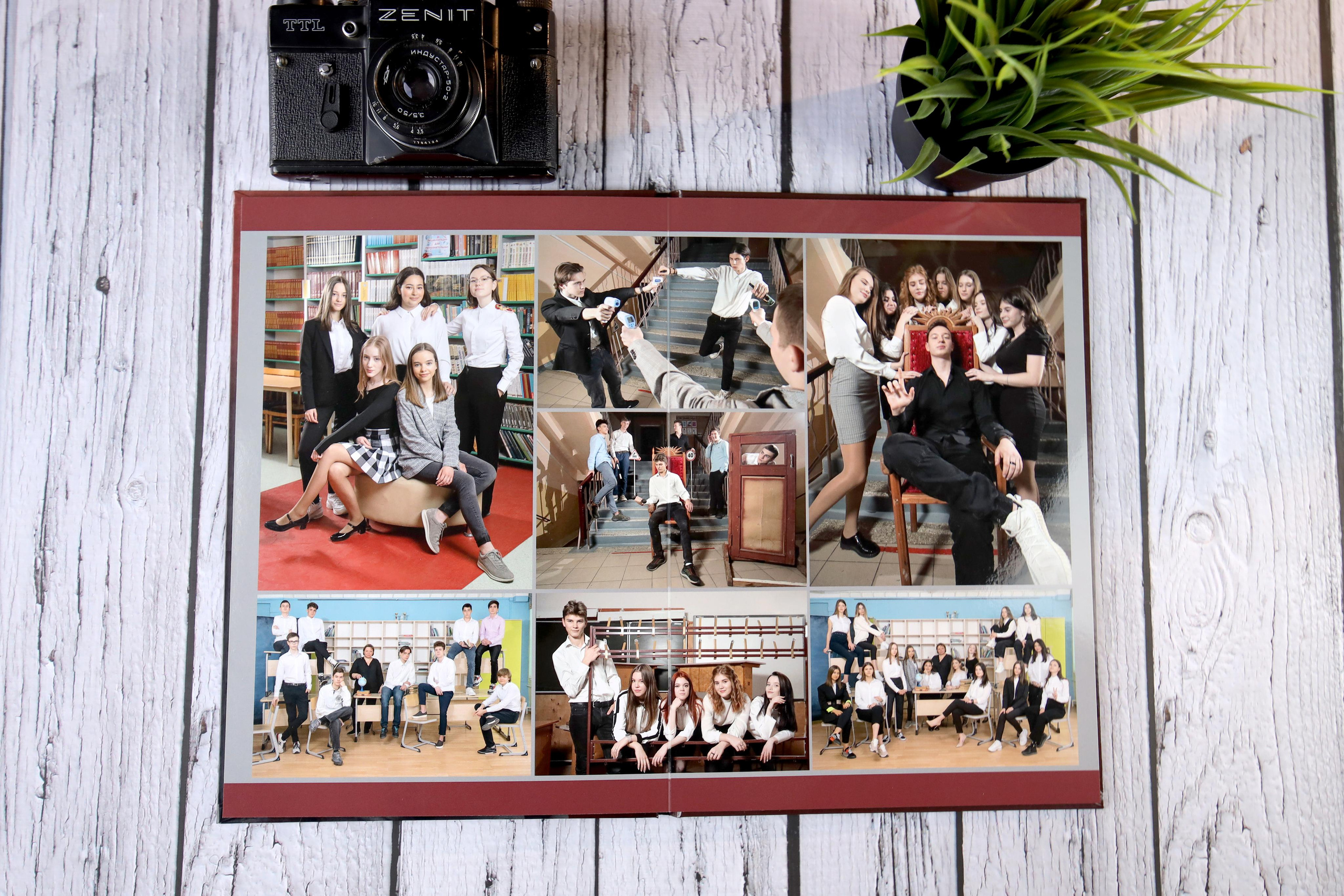 Фотокнига выпускника 11 класса. Выпускной альбом Новосибирск