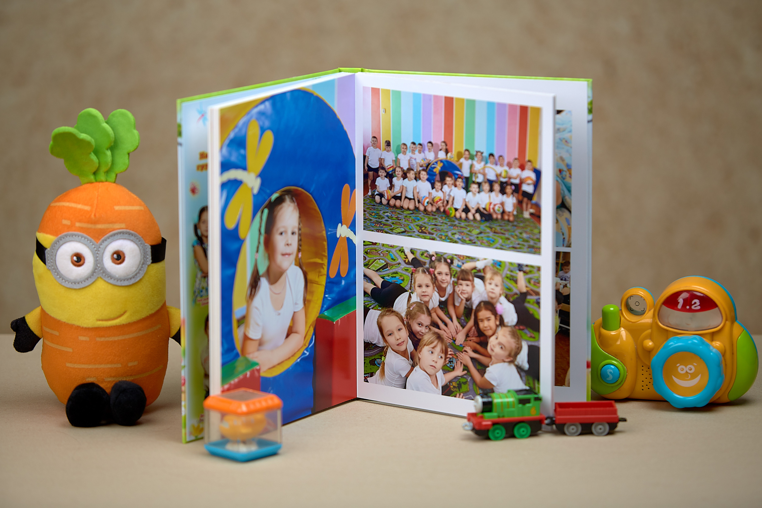 Стильный выпускной альбом для подготовительной группы "Мой садик". Выпускной альбом Новосибирск