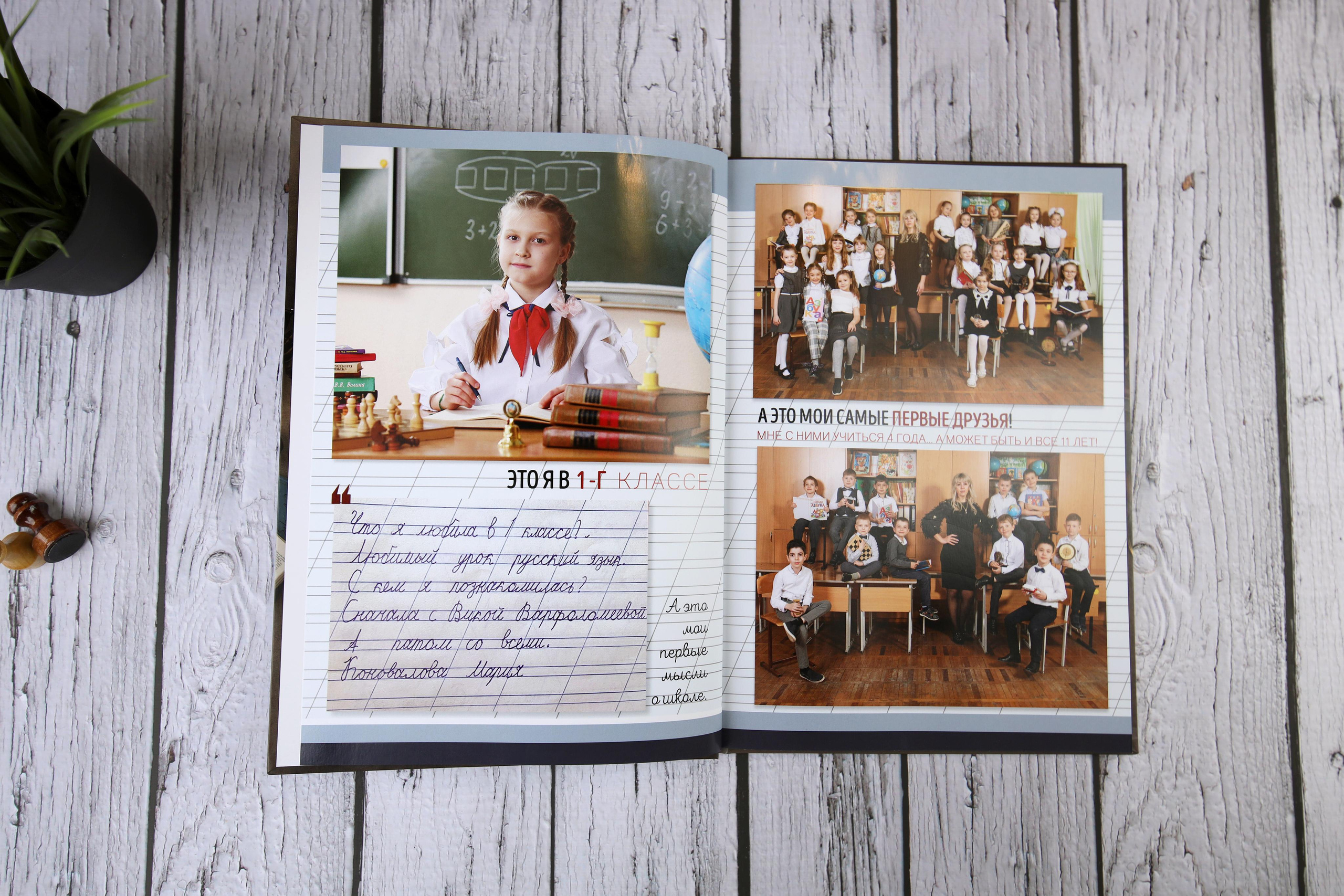 Многолетний альбом для начальной школы с 1 по 4 класс. Выпускной альбом Новосибирск