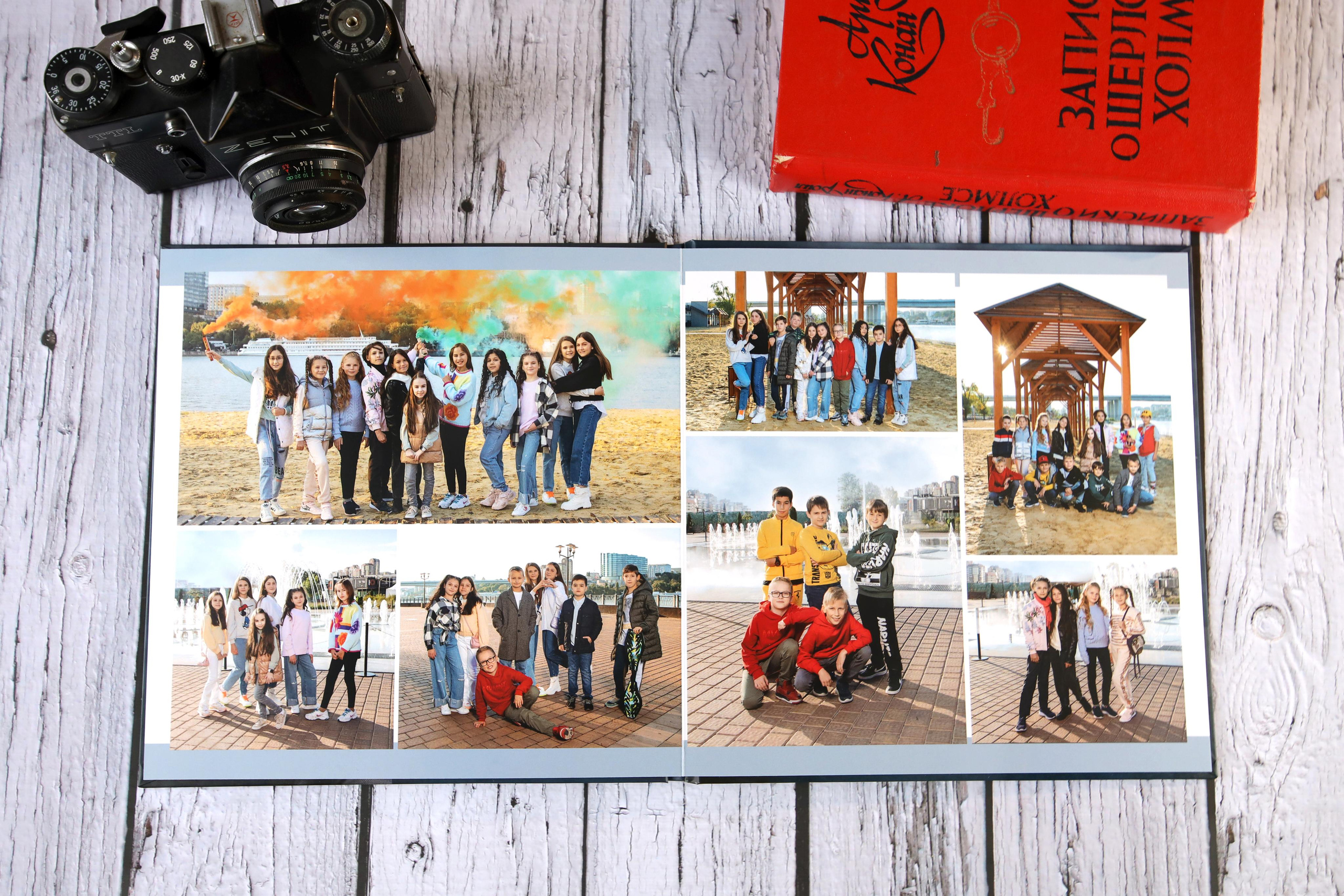 Фотокнига для самого творческого и креативного класса начальной школы. Выпускной альбом Новосибирск
