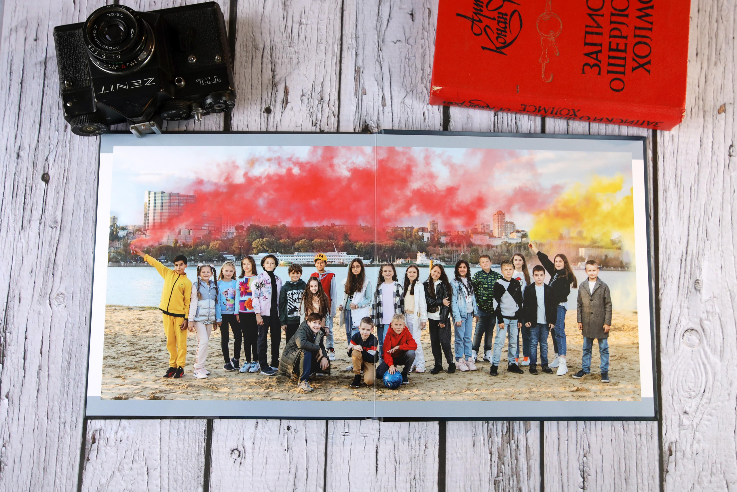 Фотокнига для самого творческого и креативного класса начальной школы. Выпускной альбом Новосибирск