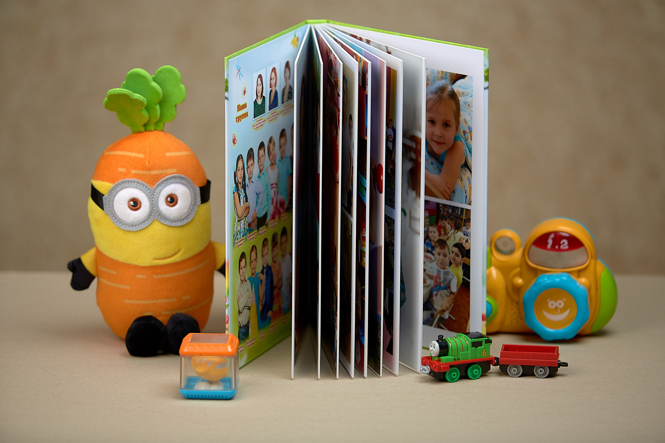 Стильный выпускной альбом для подготовительной группы "Мой садик". Выпускной альбом Новосибирск