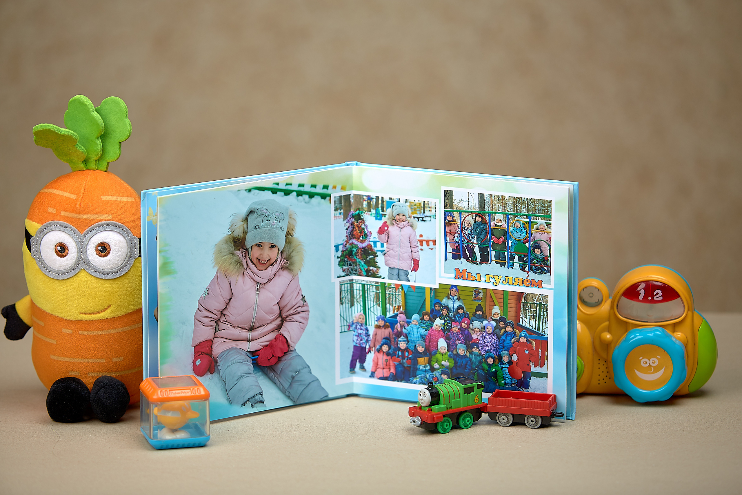 Красивая фотокнига для выпускника  детского сада "Мои друзья". Выпускной альбом Новосибирск