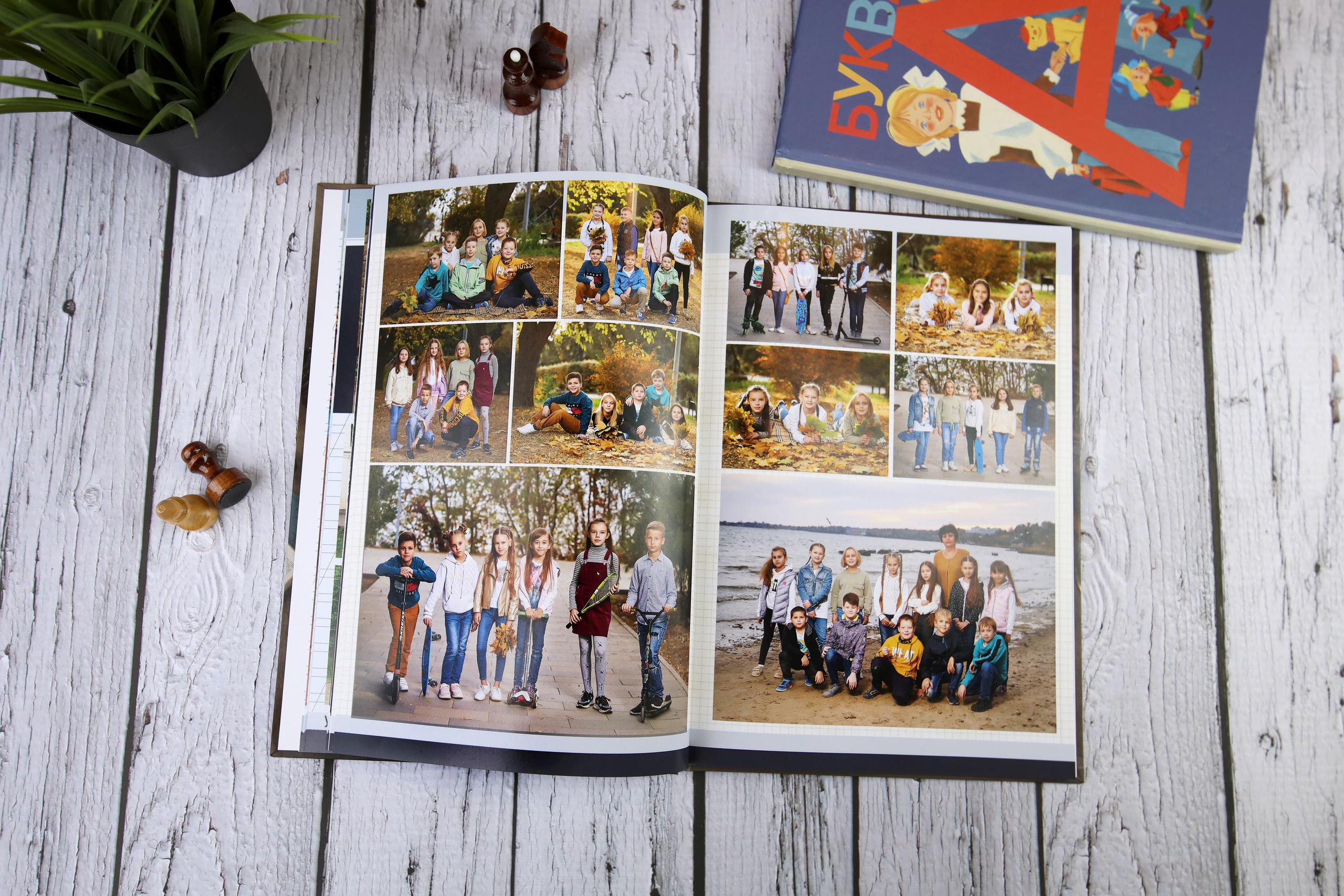 Многолетний альбом для начальной школы с 1 по 4 класс. Выпускной альбом Новосибирск