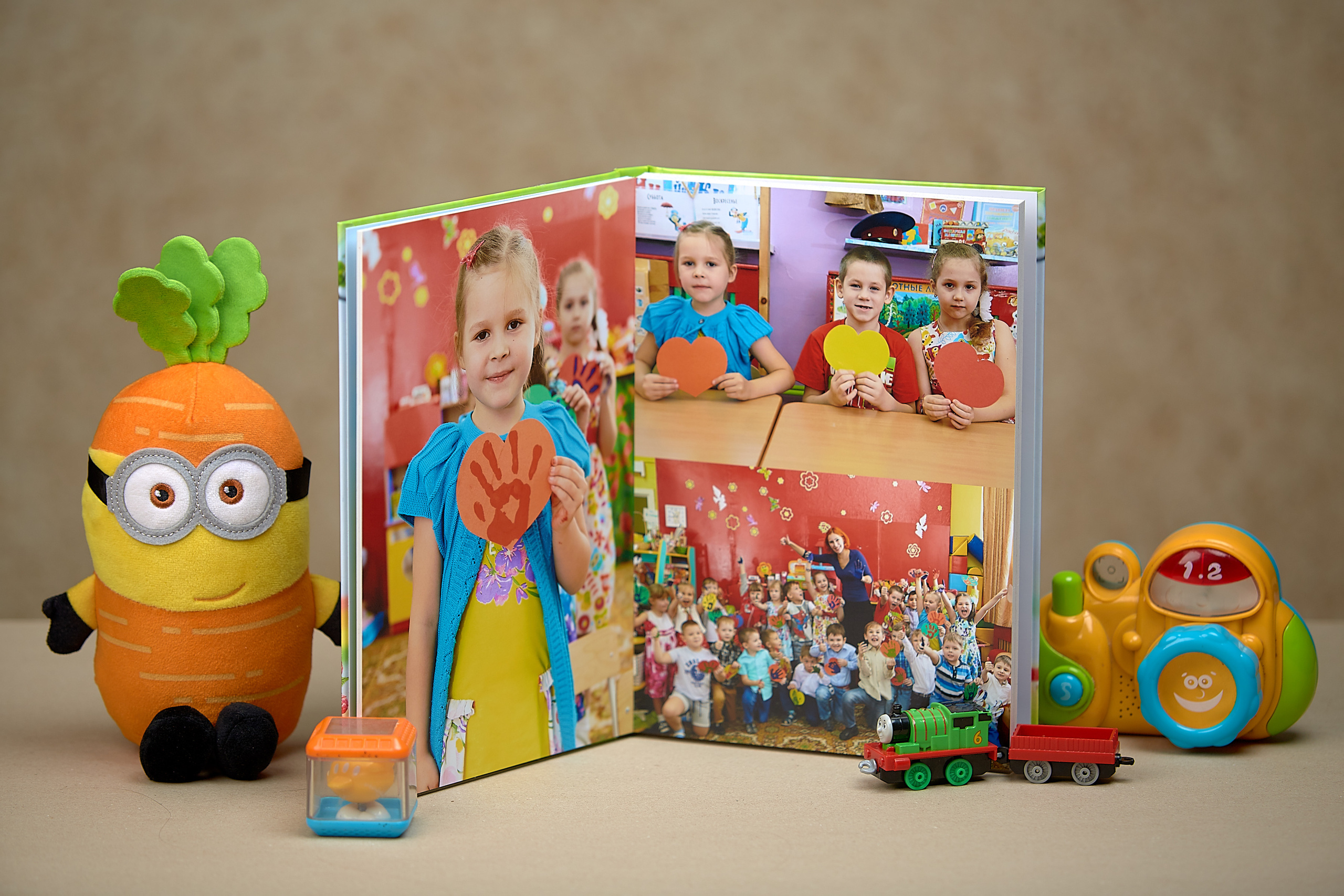 Стильный выпускной альбом для подготовительной группы "Мой садик". Выпускной альбом Новосибирск