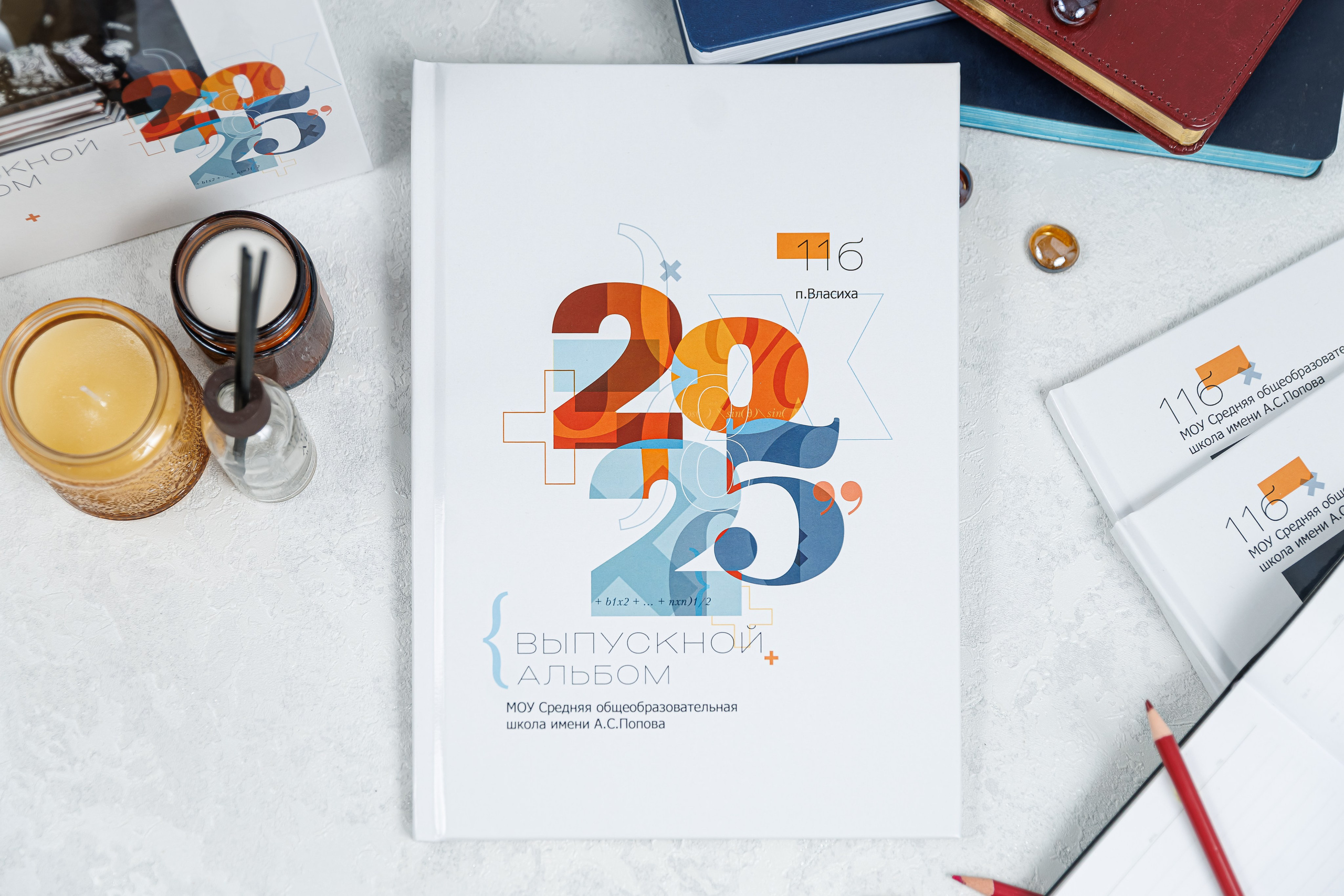 Альбомы общей вёрстки (одинаковые) 9, 11 класс. Семейный и детский фотограф Комина Елена, Власиха, Одинцово