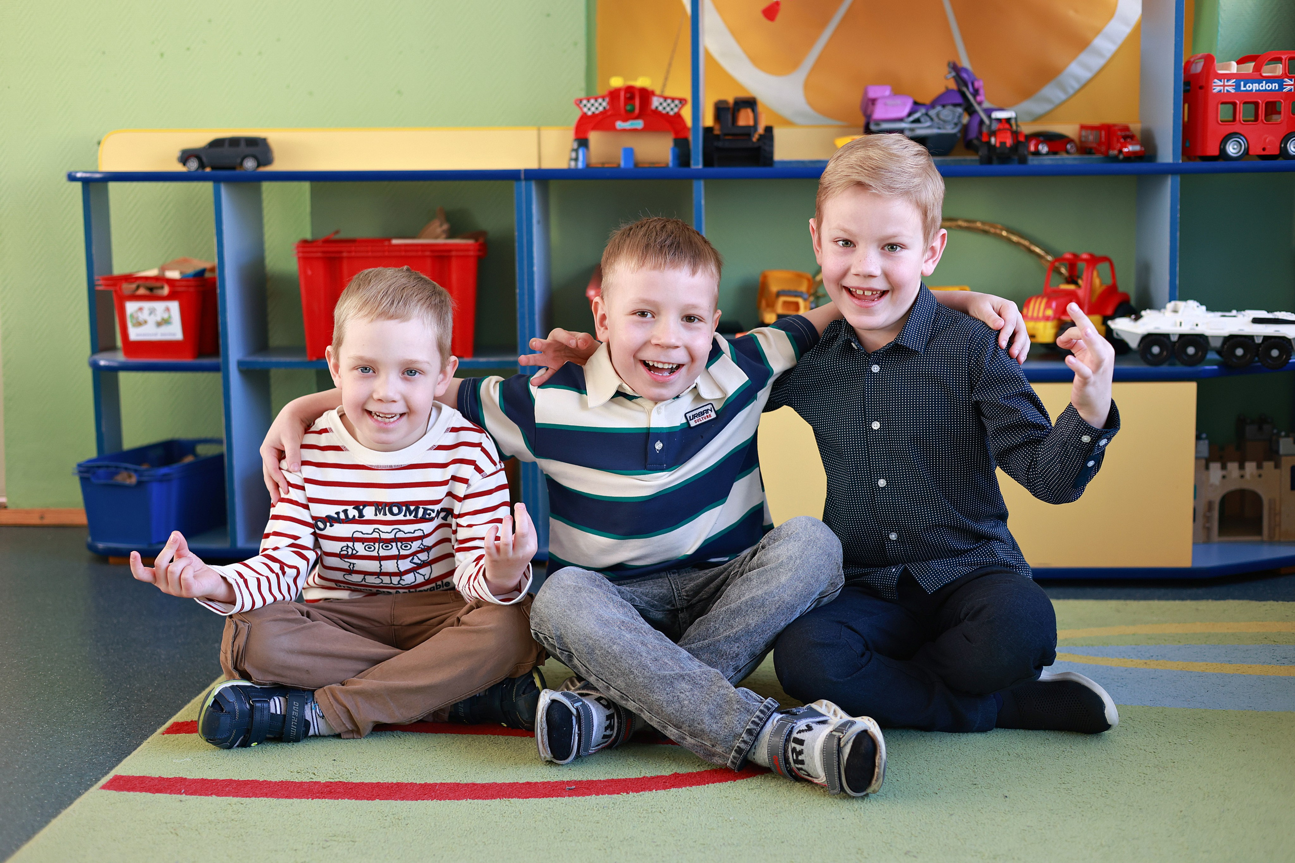 Один день в детском саду