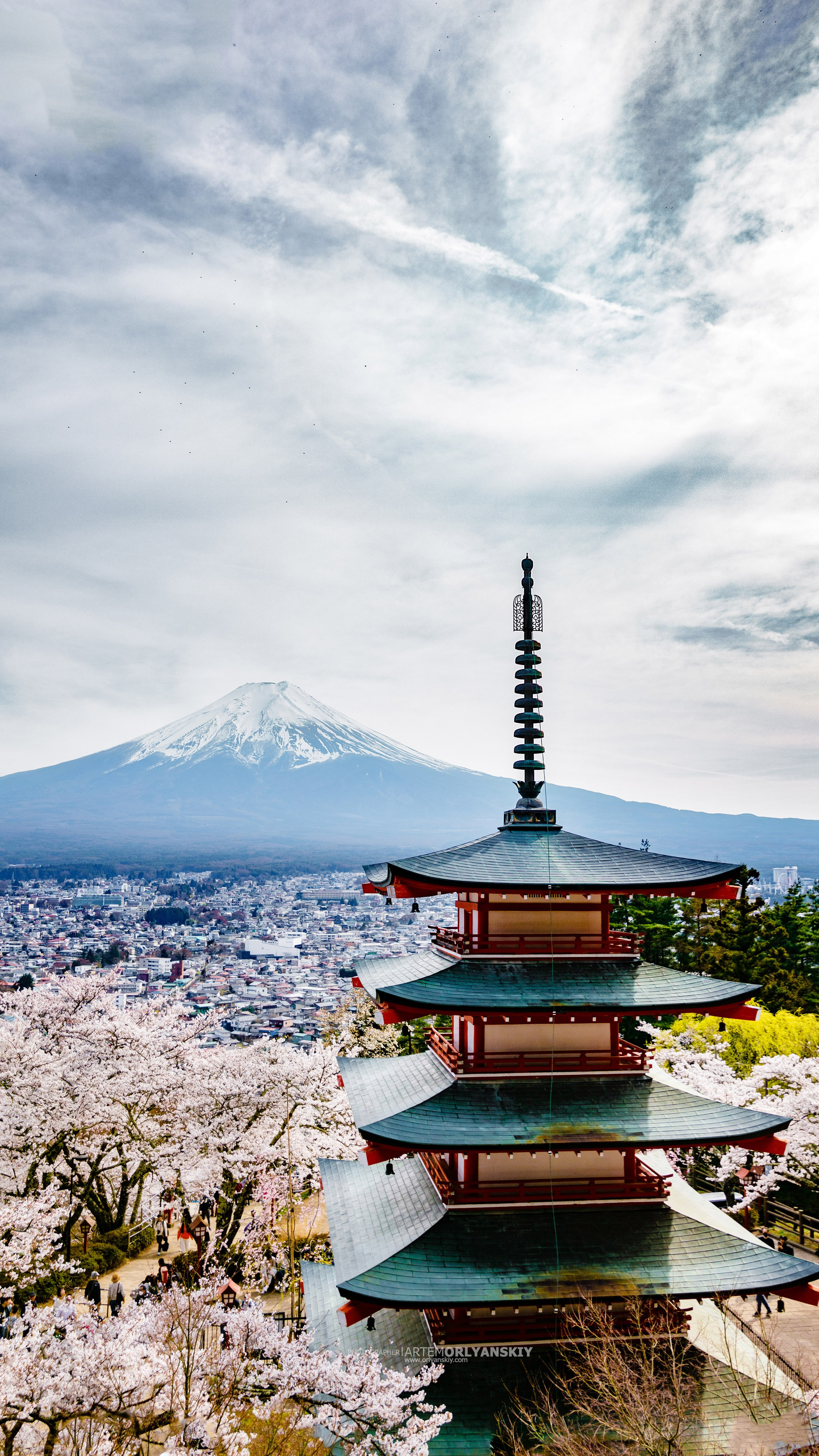 Невероятная Япония: Сезон Цветение Сакуры. Свадебный и Студийный фотограф из Казахстана Артем Орлянский