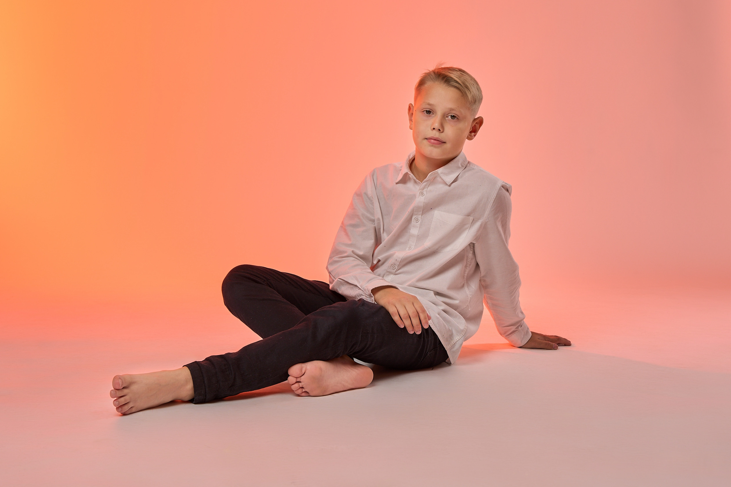 Первая студийная съемка для ребят из модельного агентства IMADE в Сыкт. Фотограф Павел Степанов