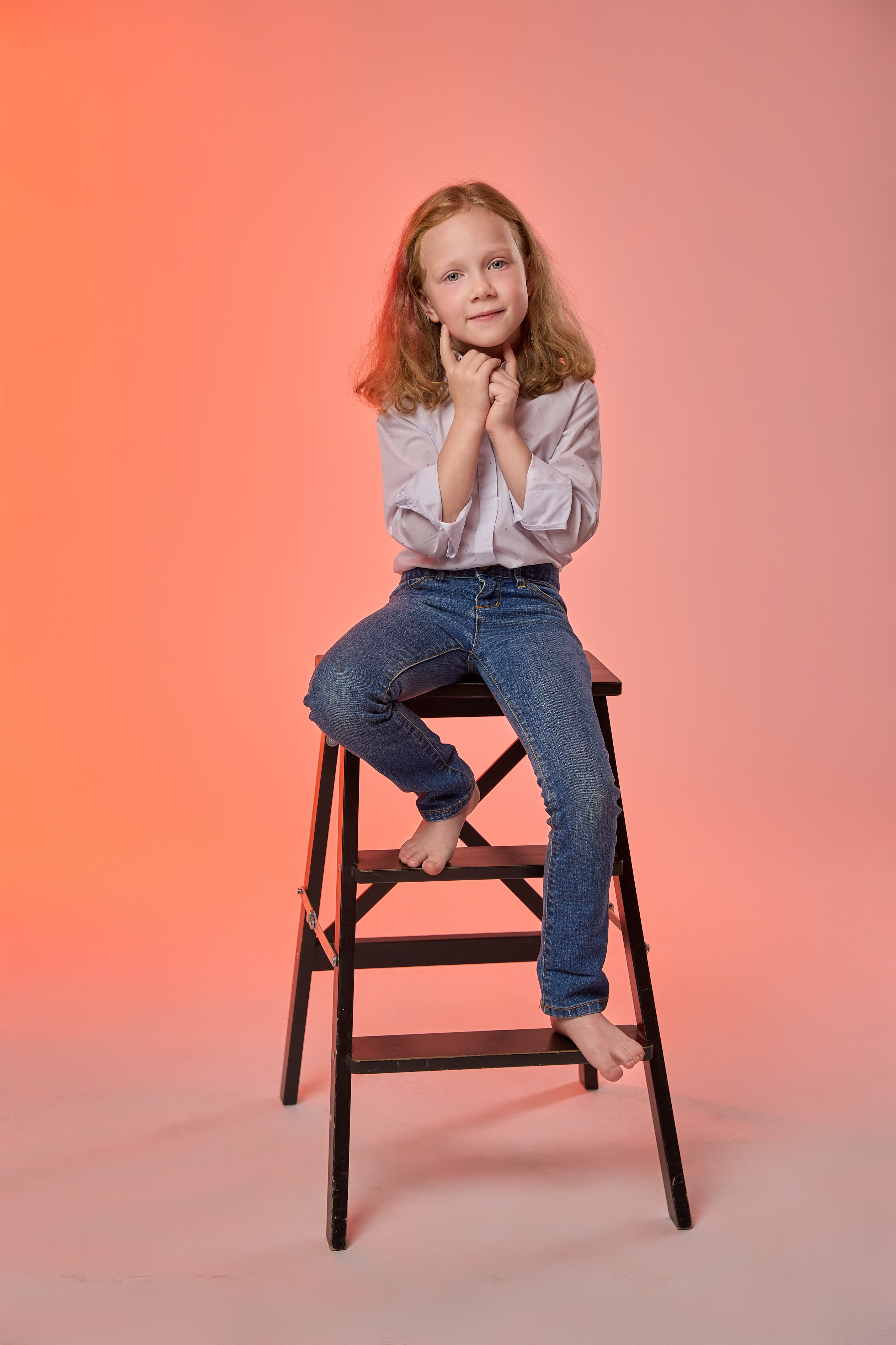 Первая студийная съемка для ребят из модельного агентства IMADE в Сыкт. Фотограф Павел Степанов