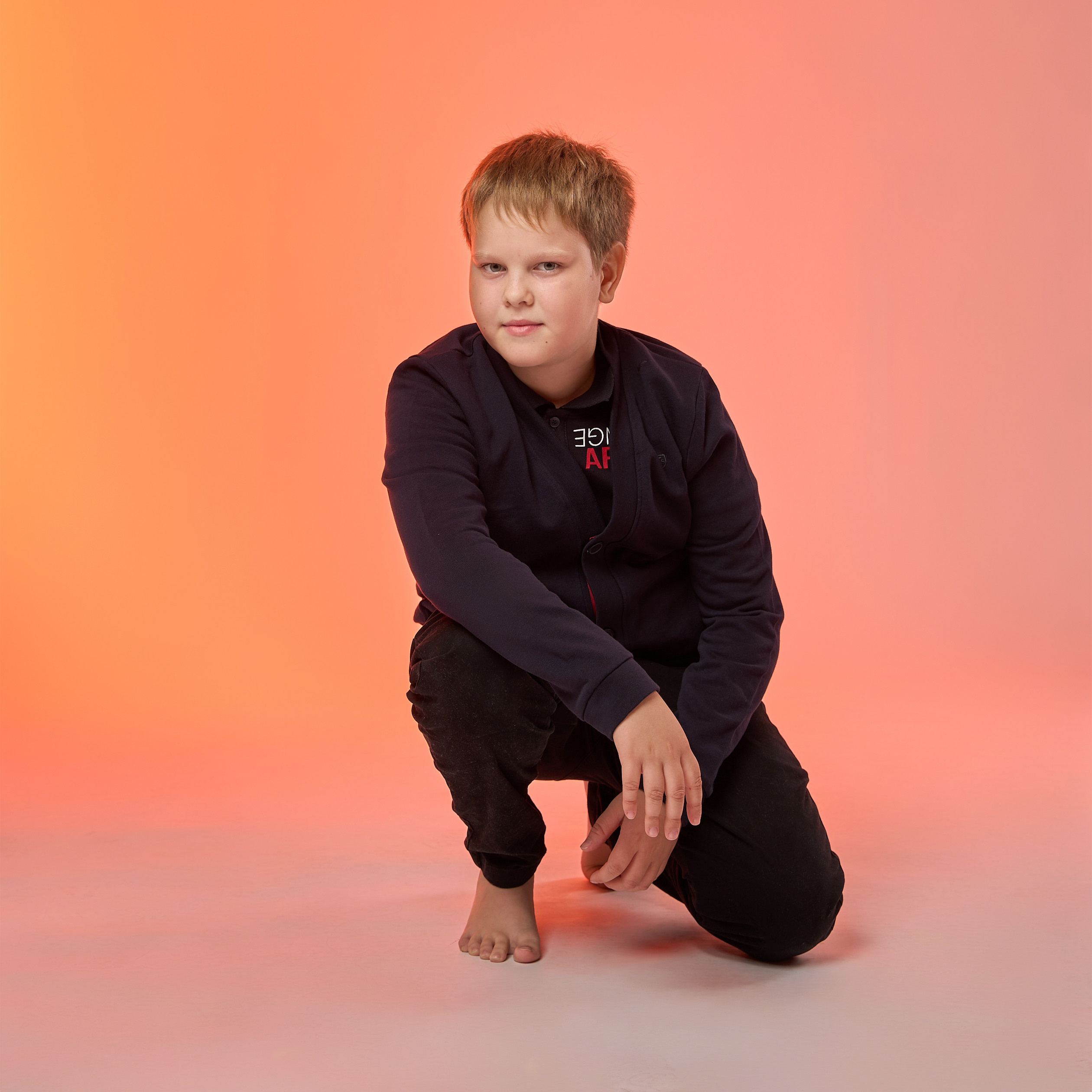 Первая студийная съемка для ребят из модельного агентства IMADE в Сыкт. Фотограф Павел Степанов