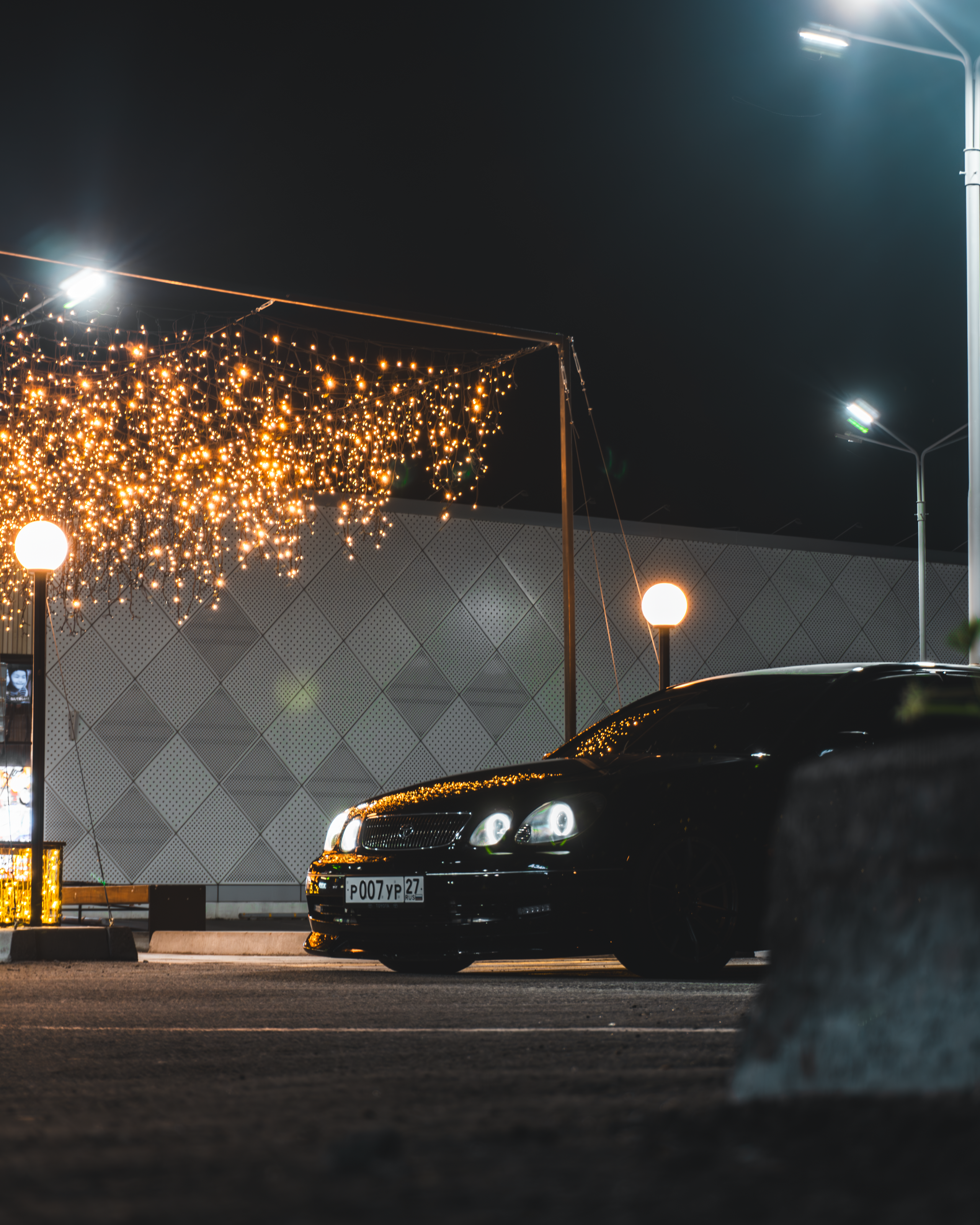 Toyota Aristo: в огнях Хабаровска