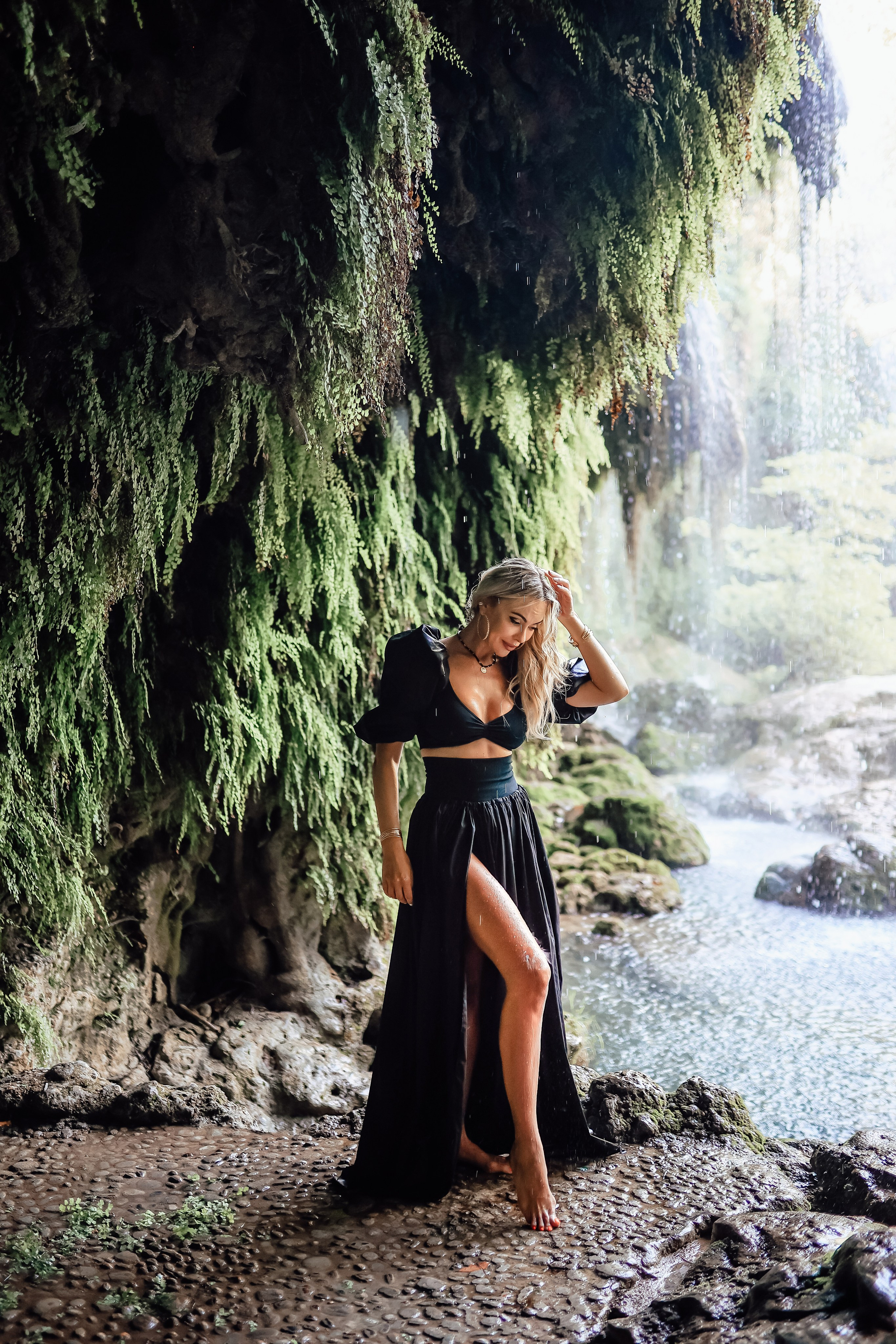 Photoshooting at Kurshunlu waterfall