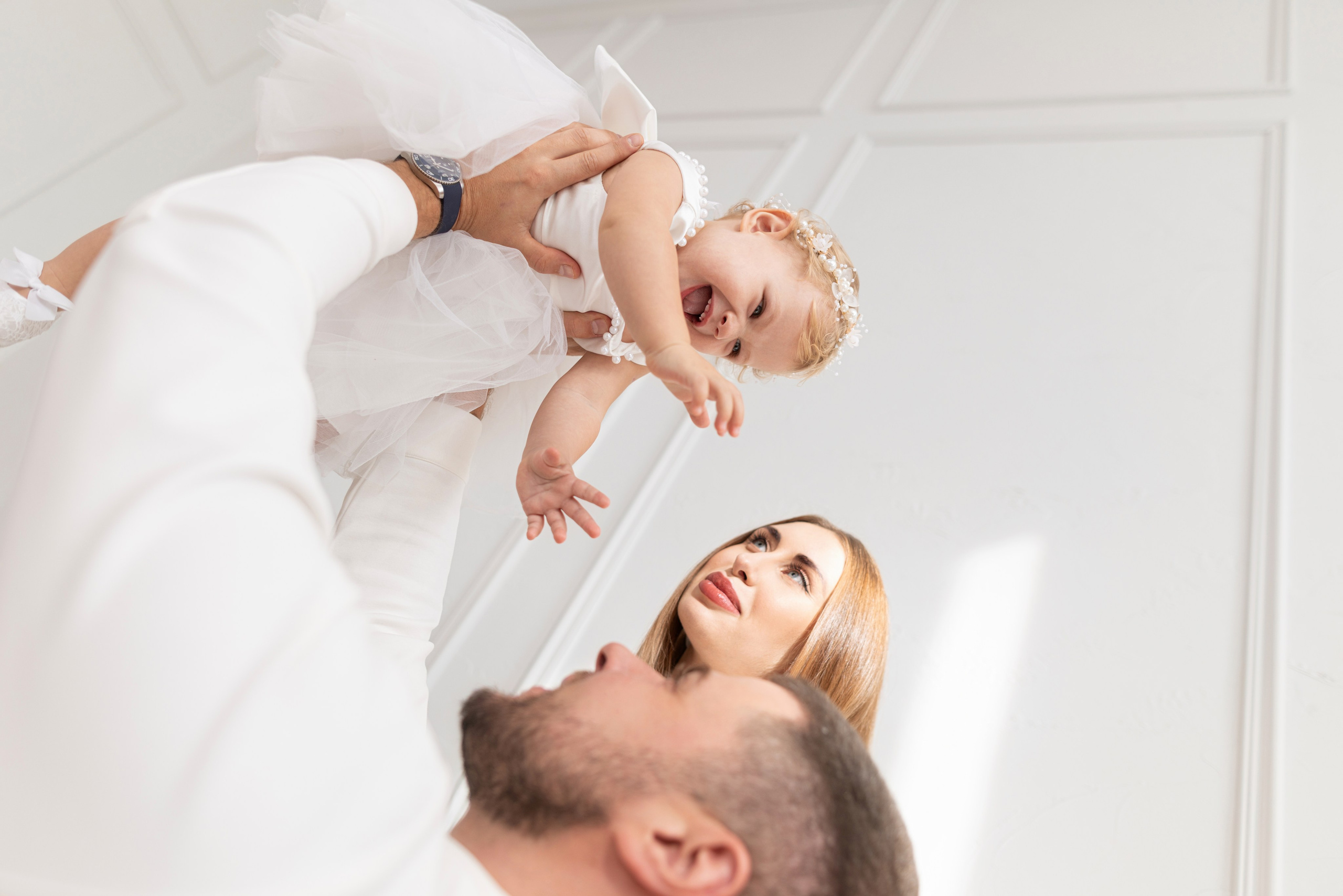 Семейная съемка для Яны и Дани в интерьере. Дмитрий Шульгин, портретный фотограф в Воронеже