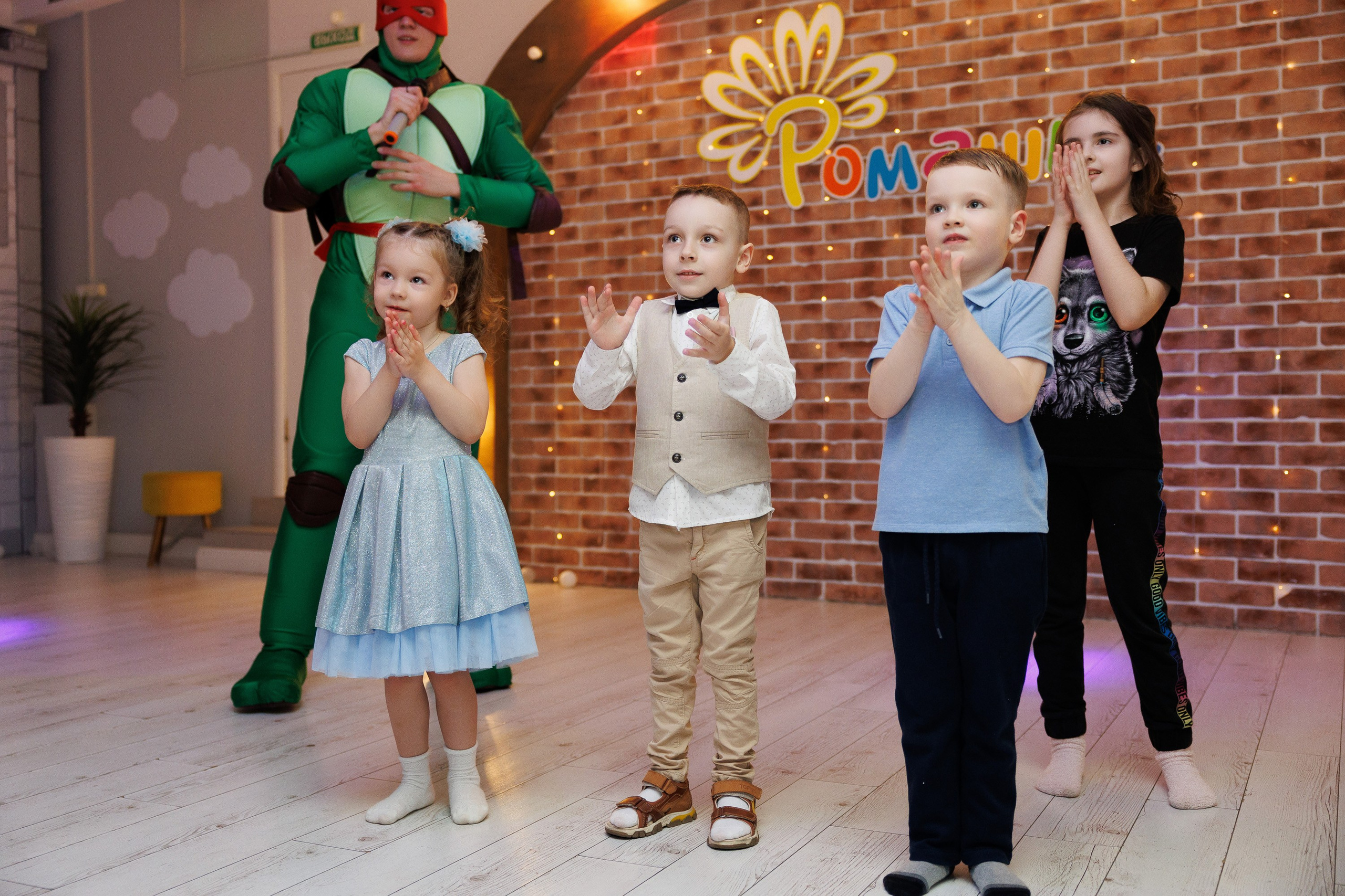 Детский день рождения в студии «Ромашка» в Оренбурге — Трансформеры