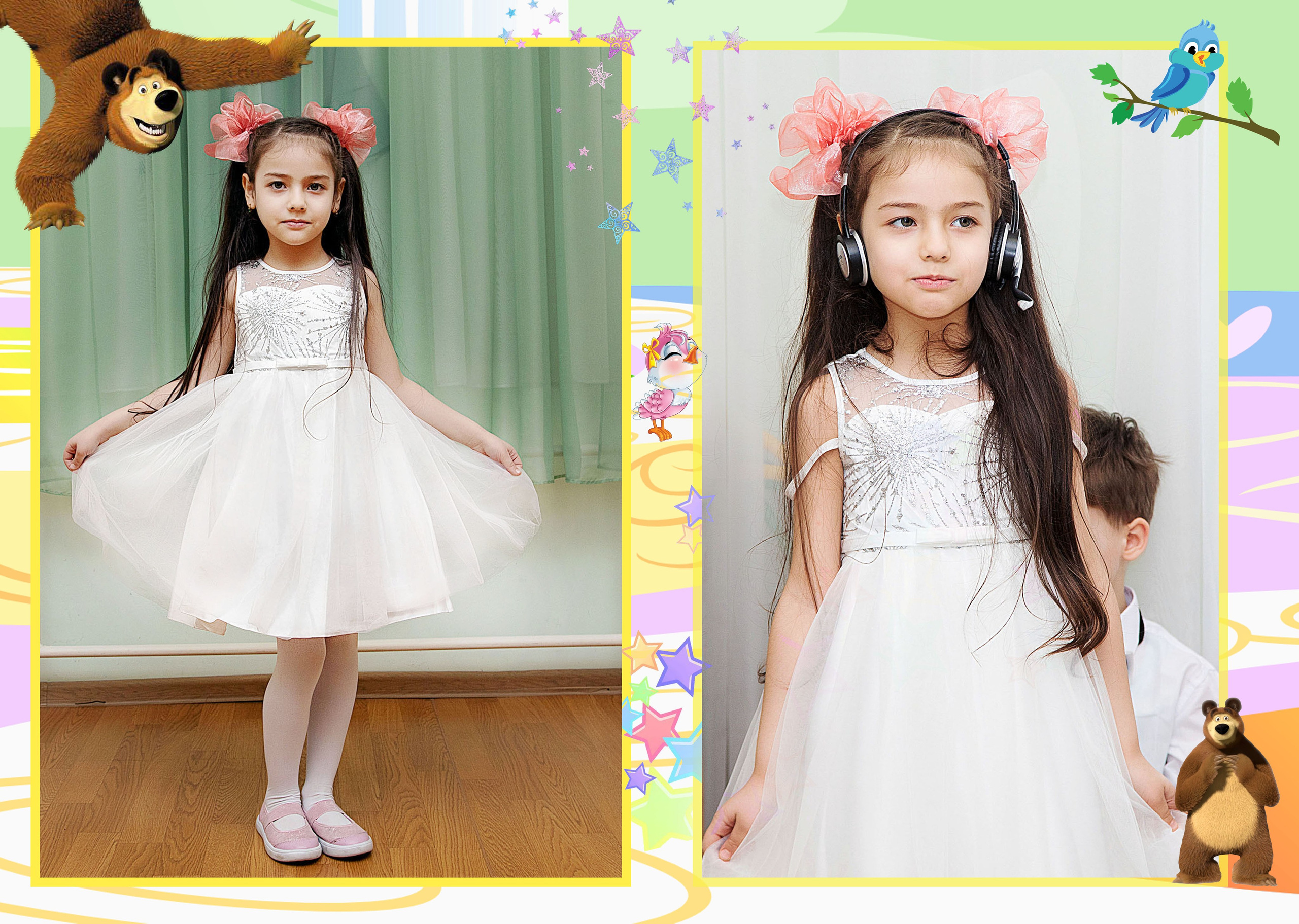 Маша и медведь. Семейный и детский фотограф в Санкт-Петербург. Natalia Fadel