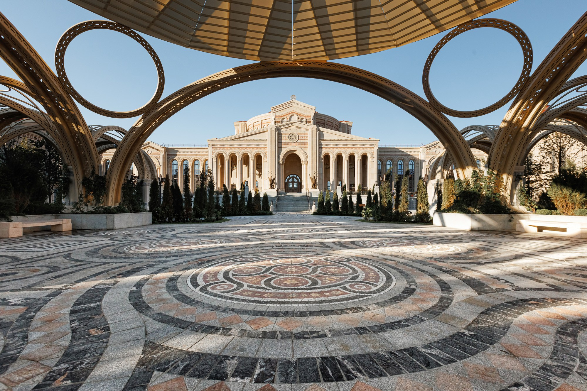 Новый Херсонес в Севастополе, гранитная облицовка Росгранит. Свадебный фотограф, фотосъемка в Крыму, Севастополе, Симферополе, Ялте