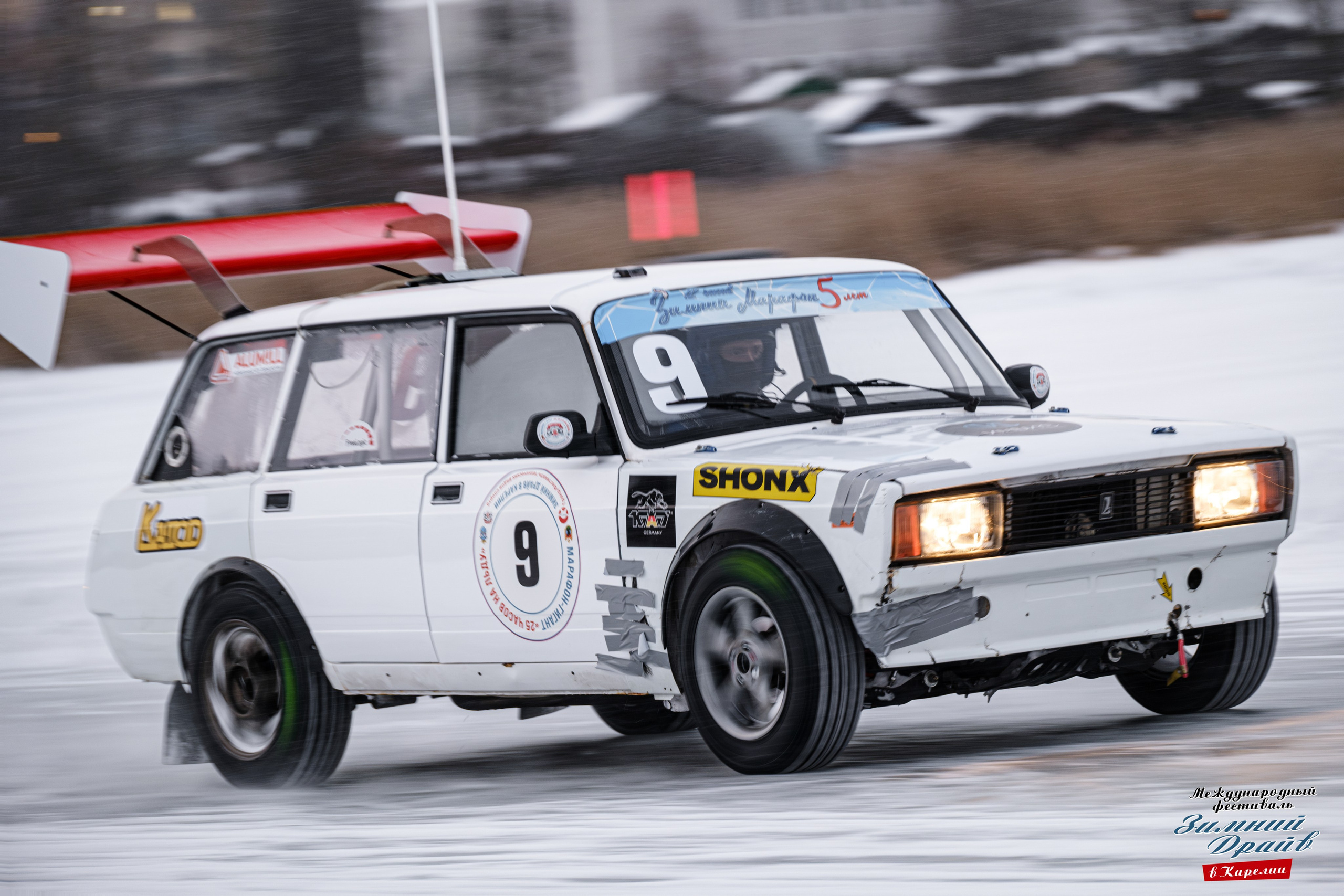 «Зимний Драйв в Карелии» Авто Марафон-гигант «25 часов на льду» Илона Накутис, Николай Грязин, джимхана, фотограф Антон Медведев, icoguar, Сортавала, Карелия