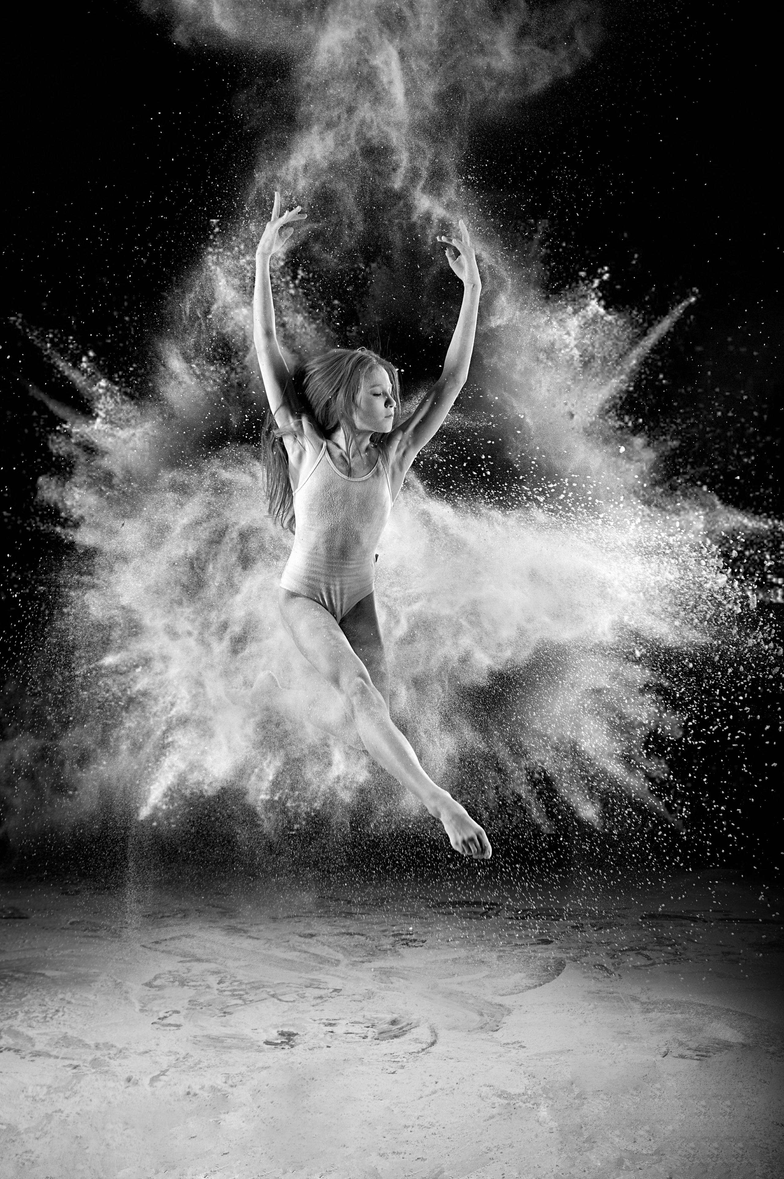 Фотосессия с мукой