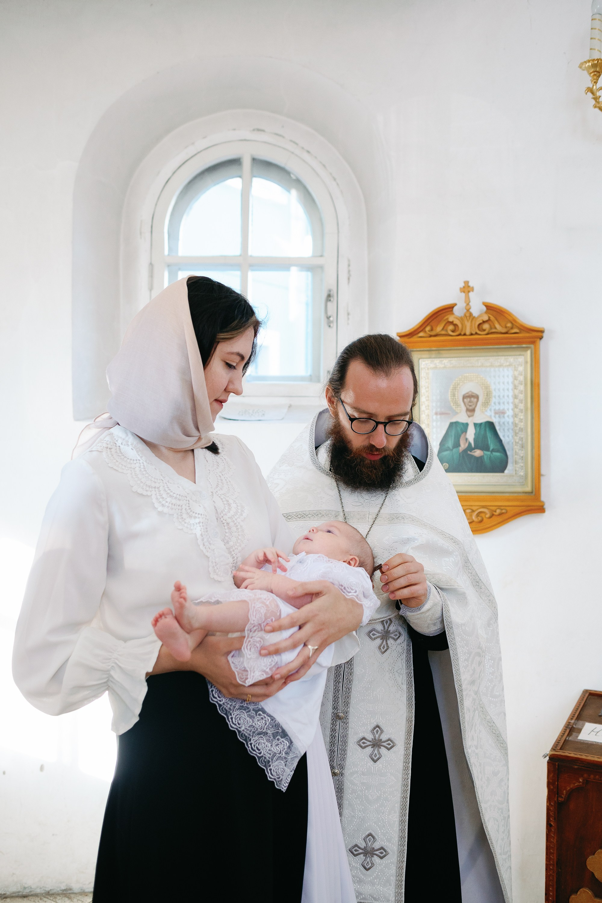 Стоимость съемки крещения