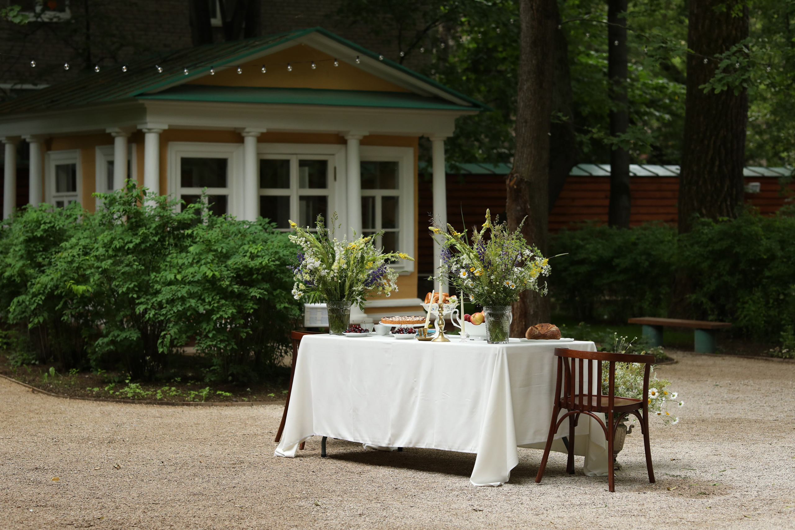 Сет-дизайнер Чертова Инна — оформление фотозоны в усадьбе