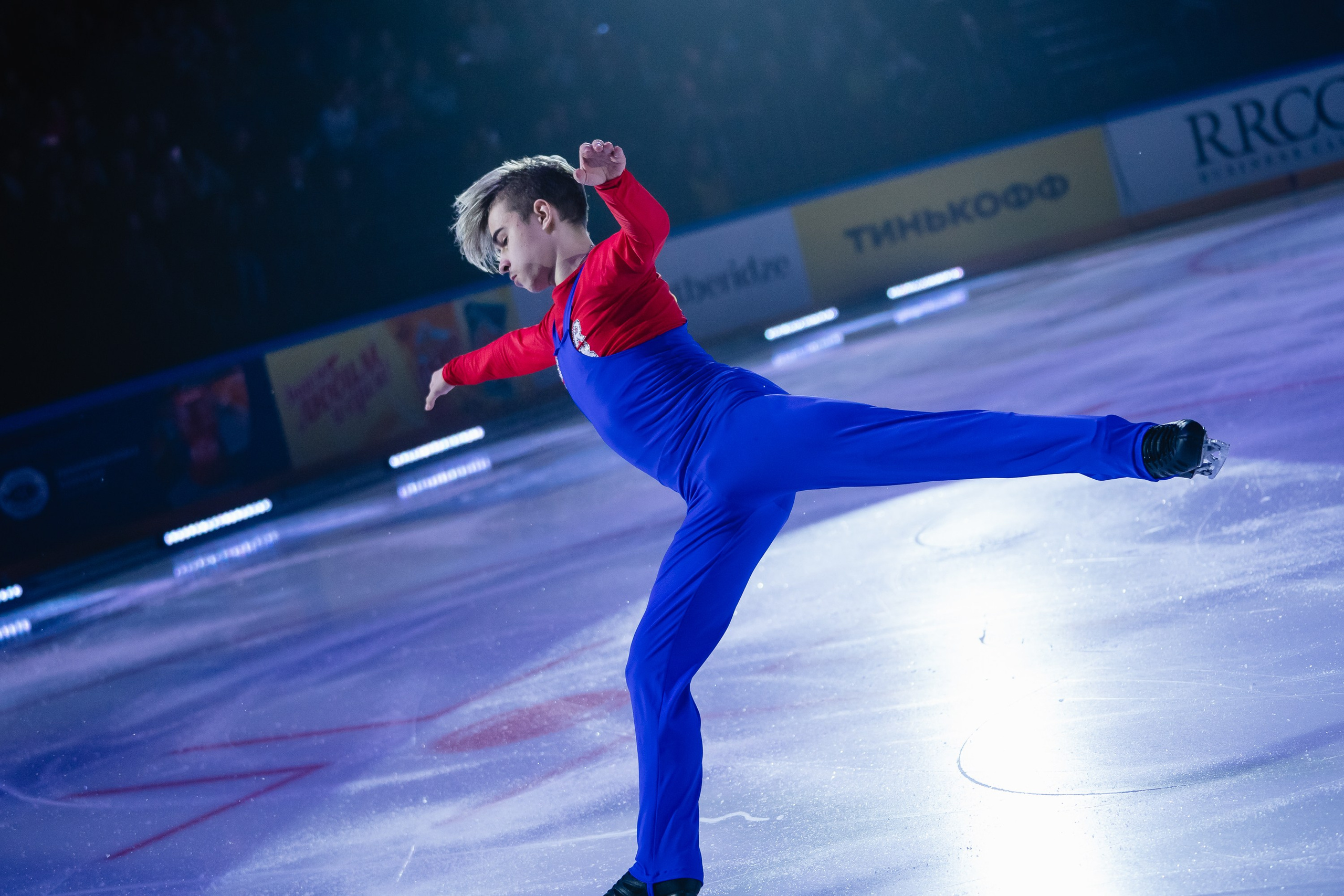 Шоу «Чемпионы на льду» в Новосибирске. Воробьева Ксения — Спортивный и танцевальный фотограф Новосибирск