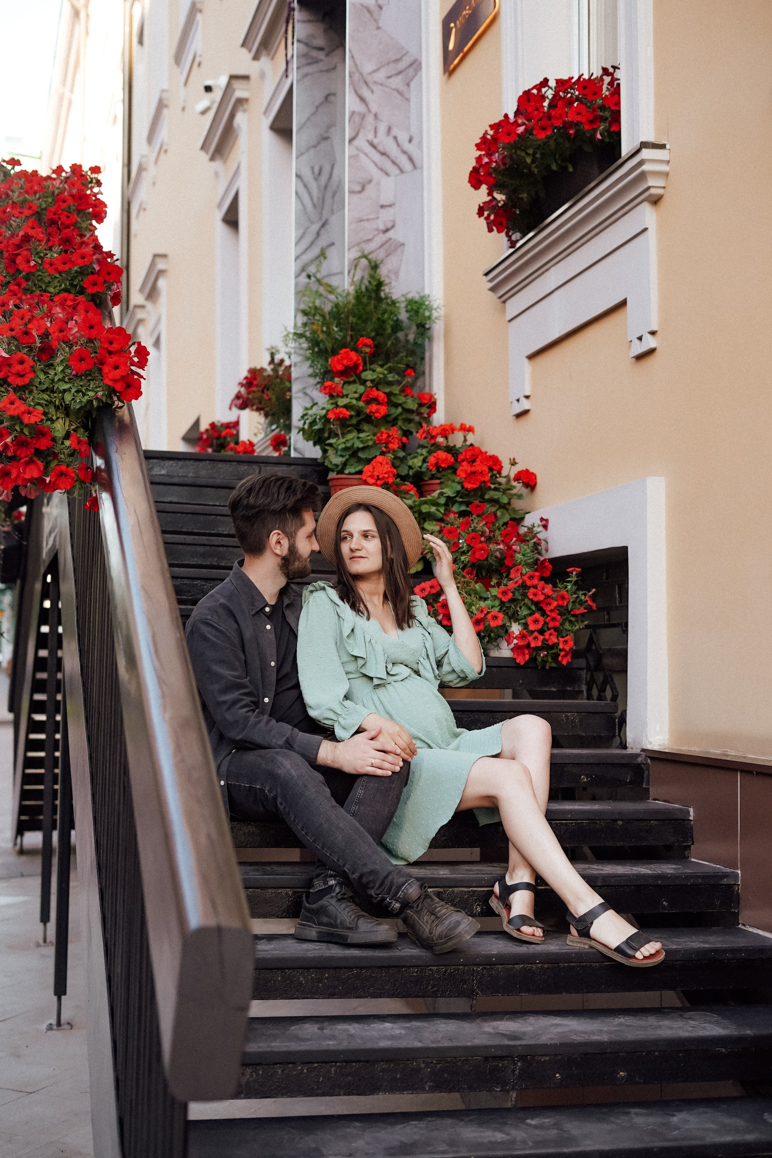 Лена и Витя в ожидании малыша. Фотограф в Сочи и Абхазии | Фототуры | September Air