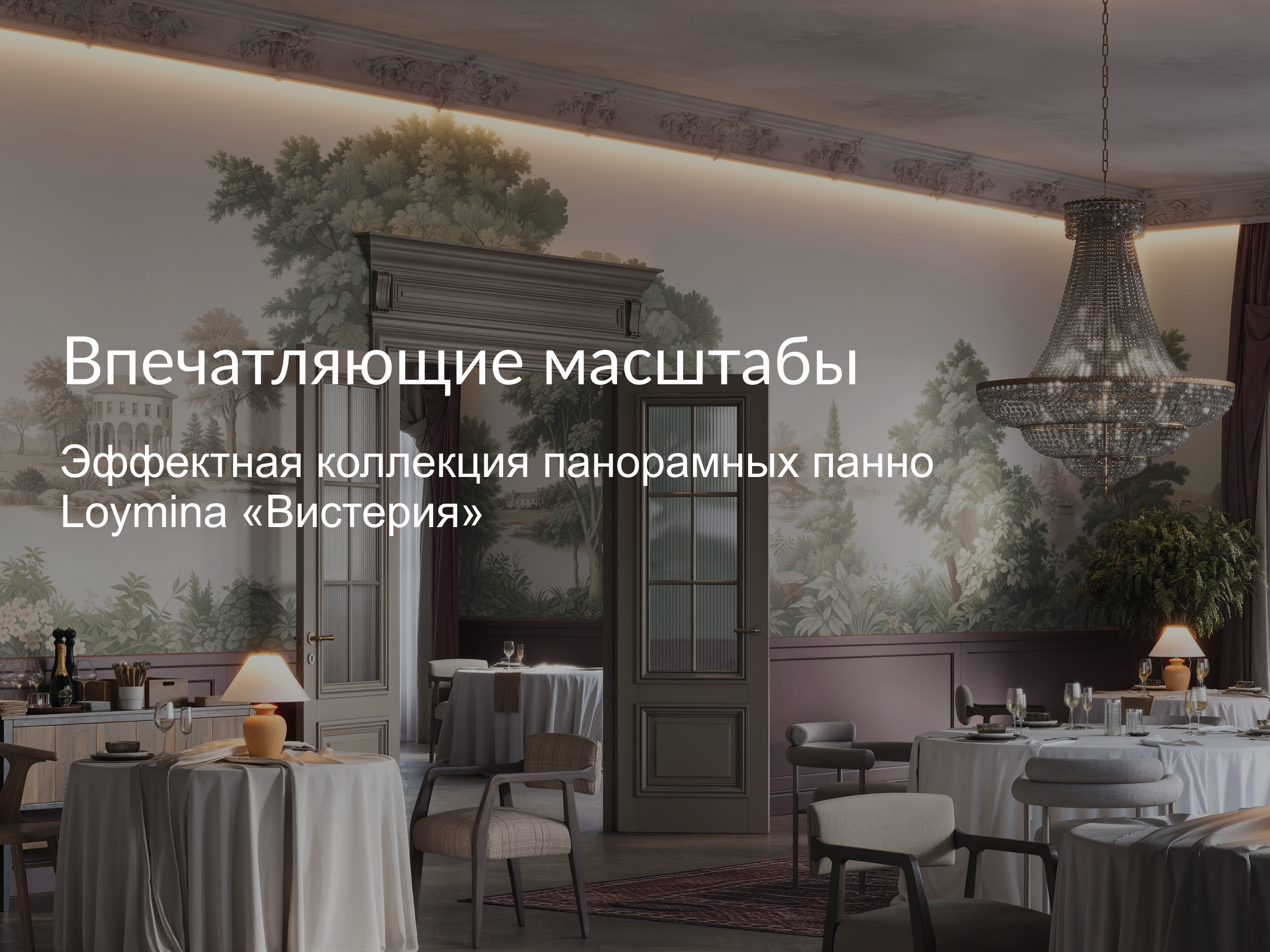 L. Deco интерьерный салон. Краски/обои/лепной декор