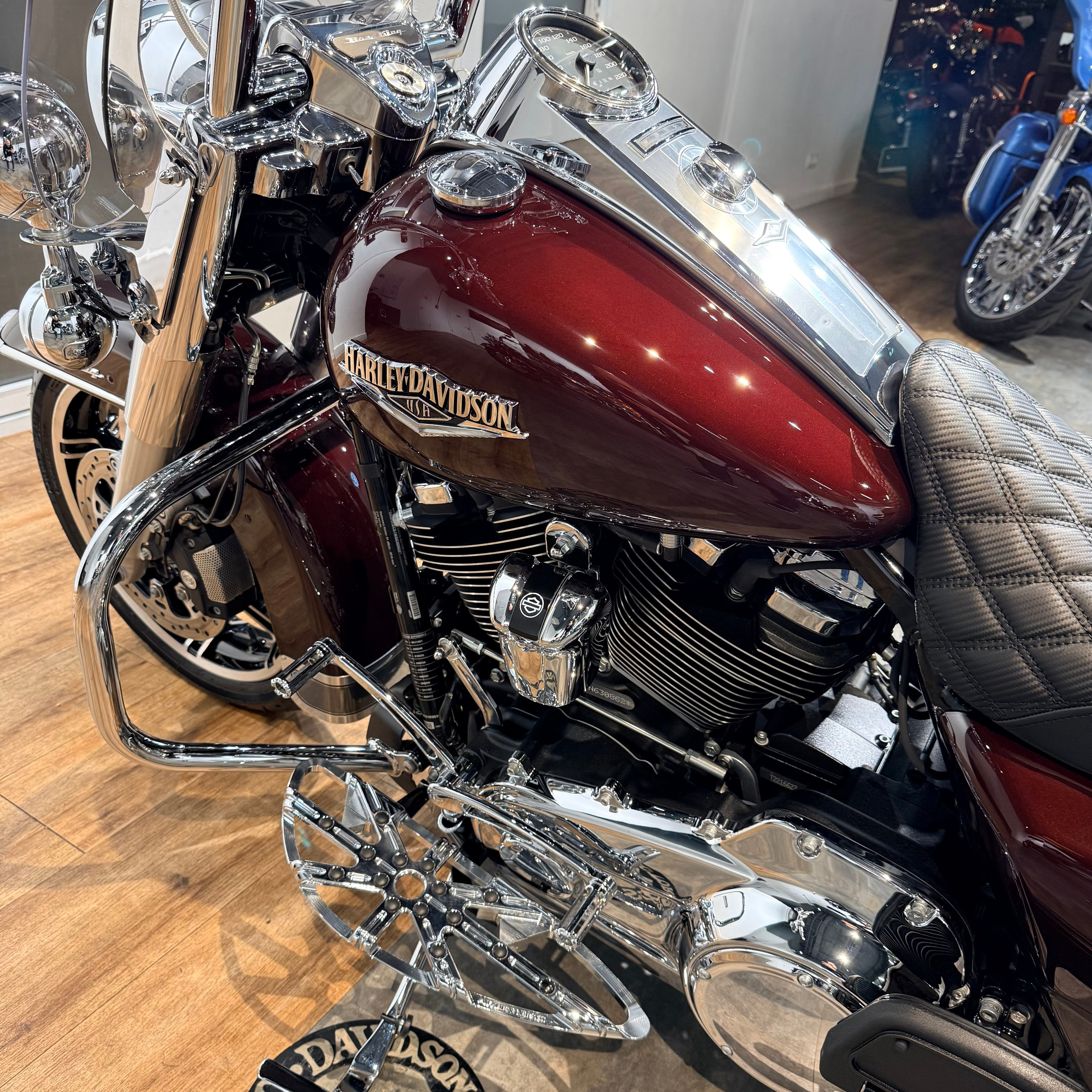 2022 HD Road Кing АВS Dark Cherry Реarl (VIN *5НD*0862). Hello Davidson, Москва. Только хорошие мотоциклы…