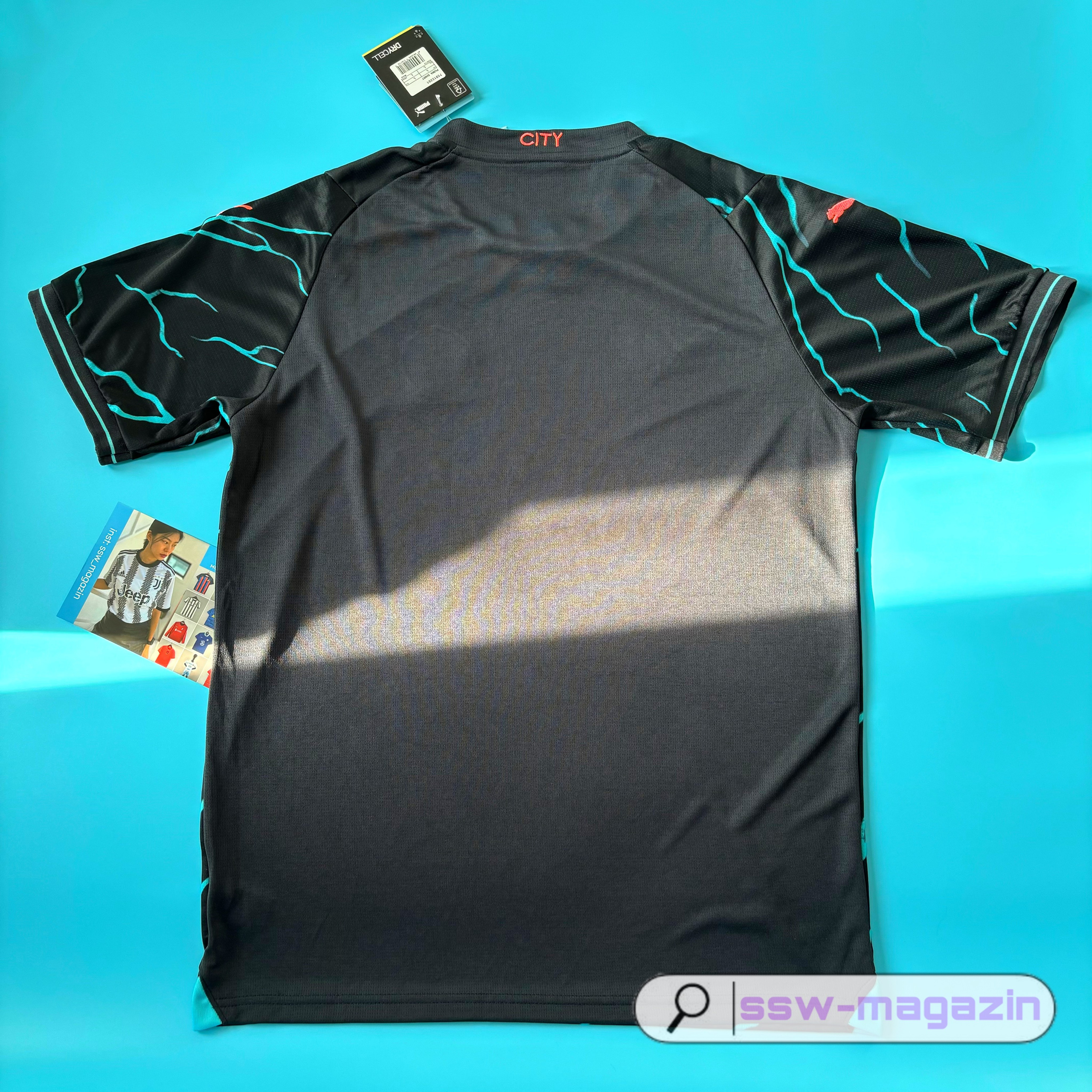 Джерси Manchester City молния 2023-2024 купить. Футбольный магазин — ssw_magazin