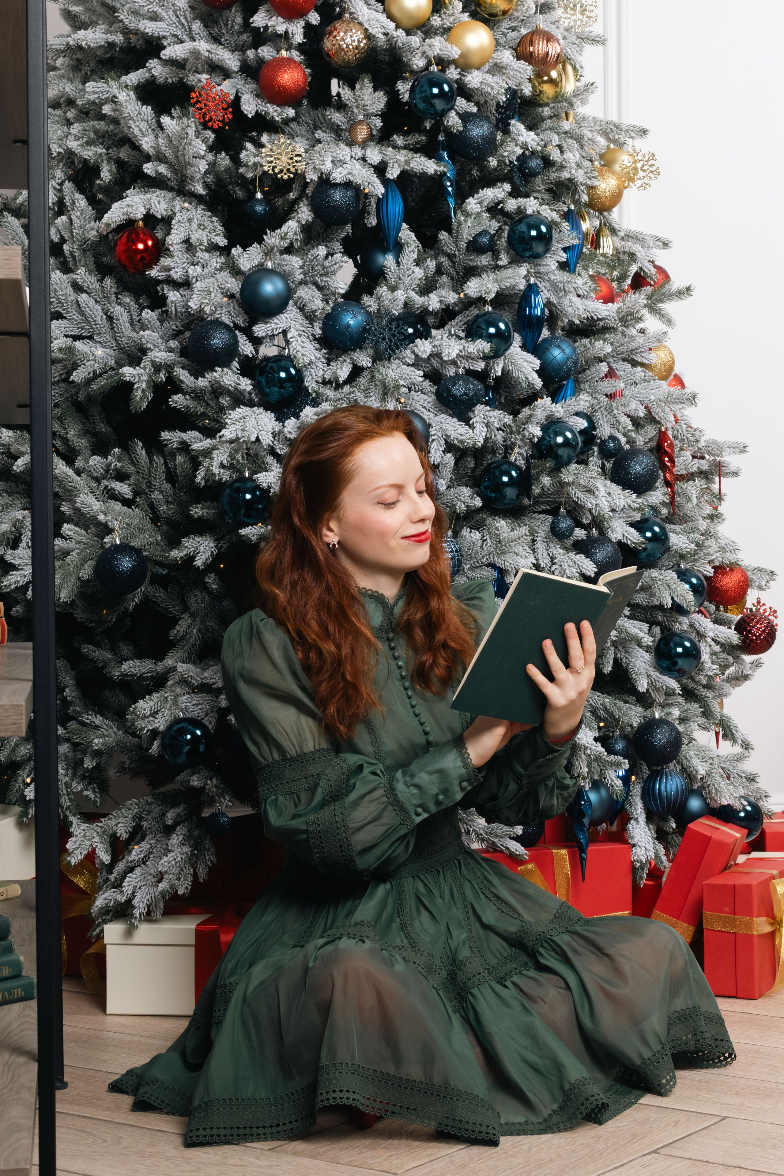 Новогодняя фотосессия в студии. Мария Жук — свадебный и репортажный фотограф в Москве