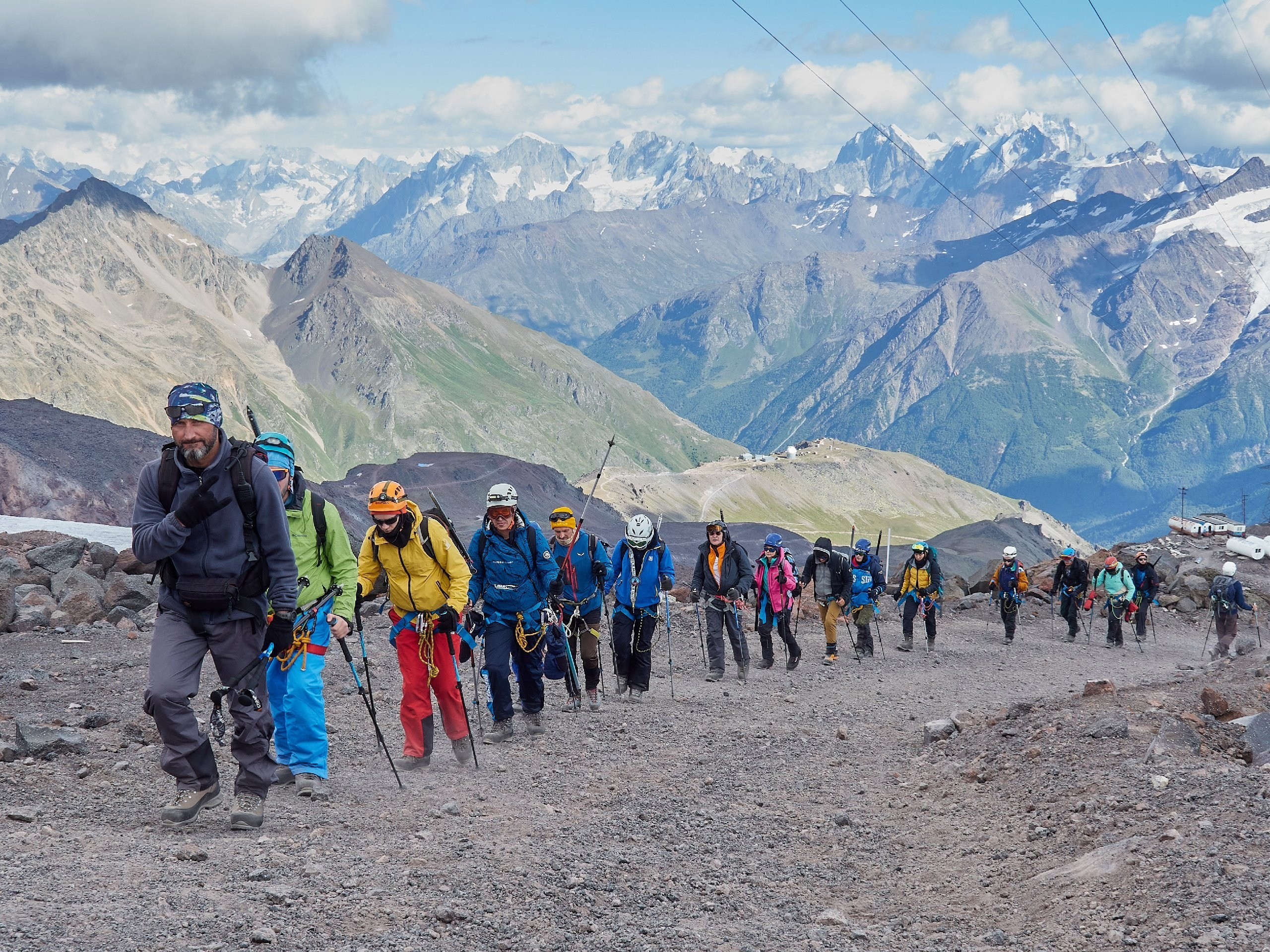 Горный, высотный Фотограф на Эльбрусе Георгий