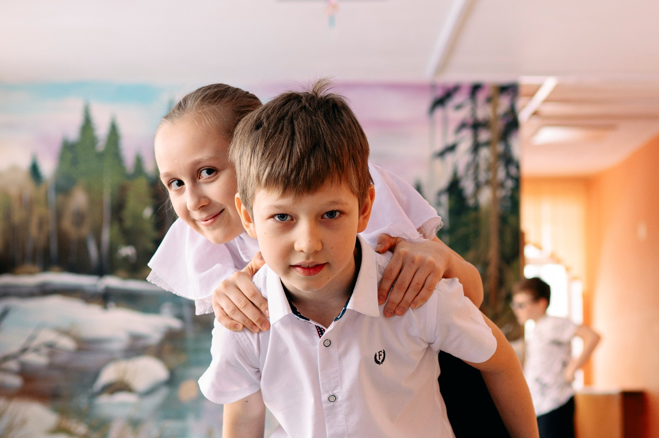 Школьная фотосессия для начальных классов. Анна Боровикова, фотограф Пушкино