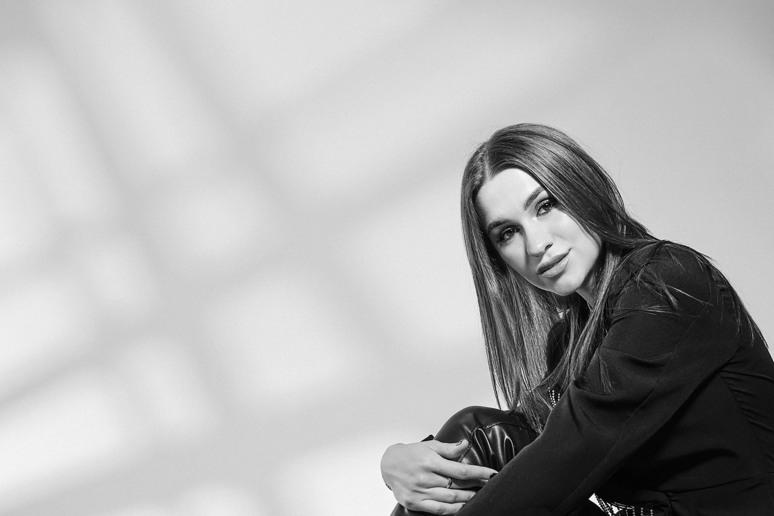 Позы для фотосессии. Красивый портрет девушки Самара