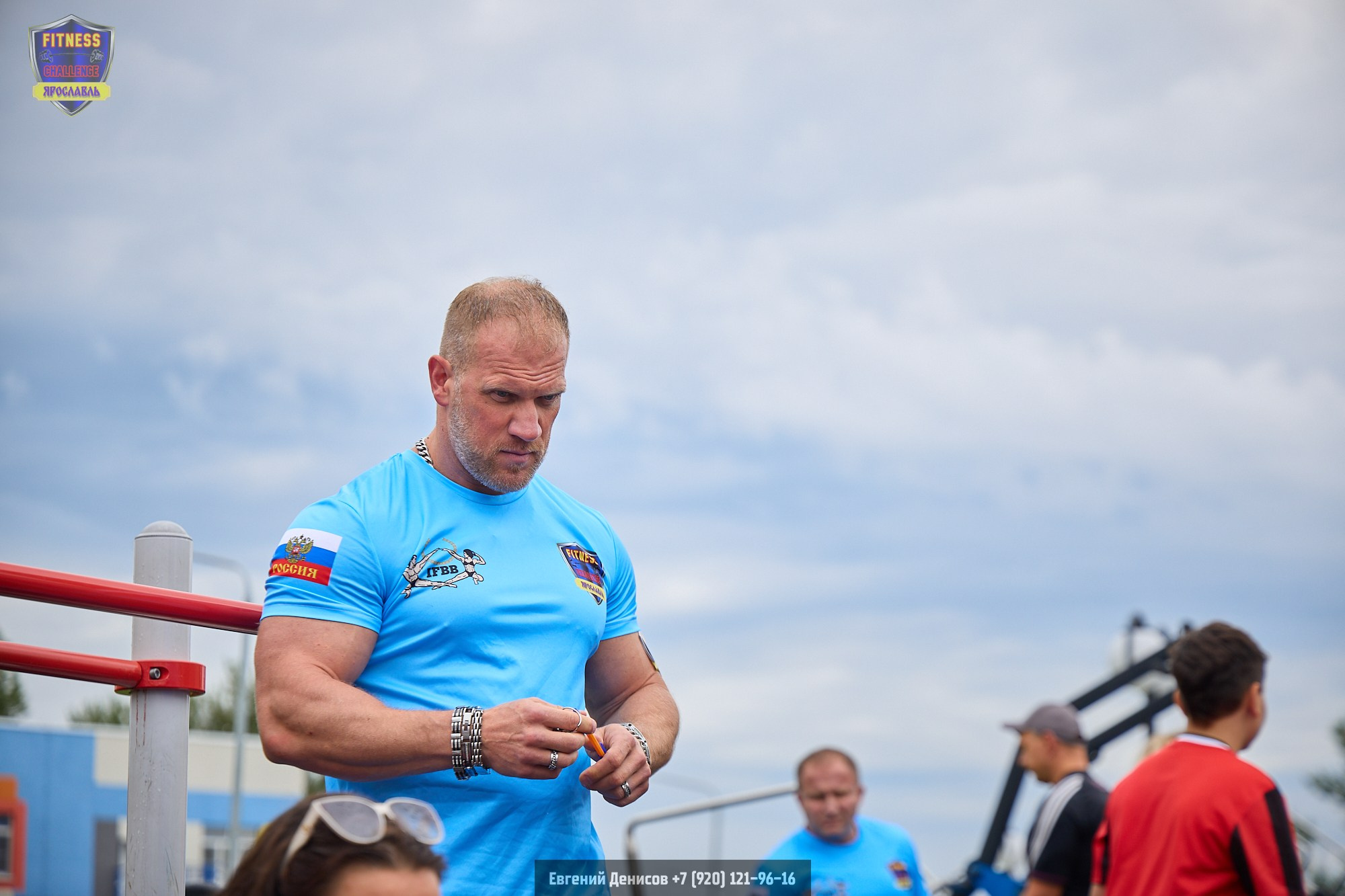 Fitness Challenge Битва на Стрелке. Портретный фотограф Евгений Денисов