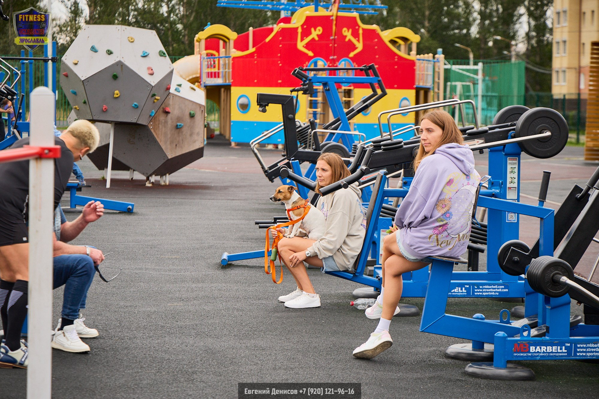 Fitness Challenge Битва на Стрелке. Портретный фотограф Евгений Денисов