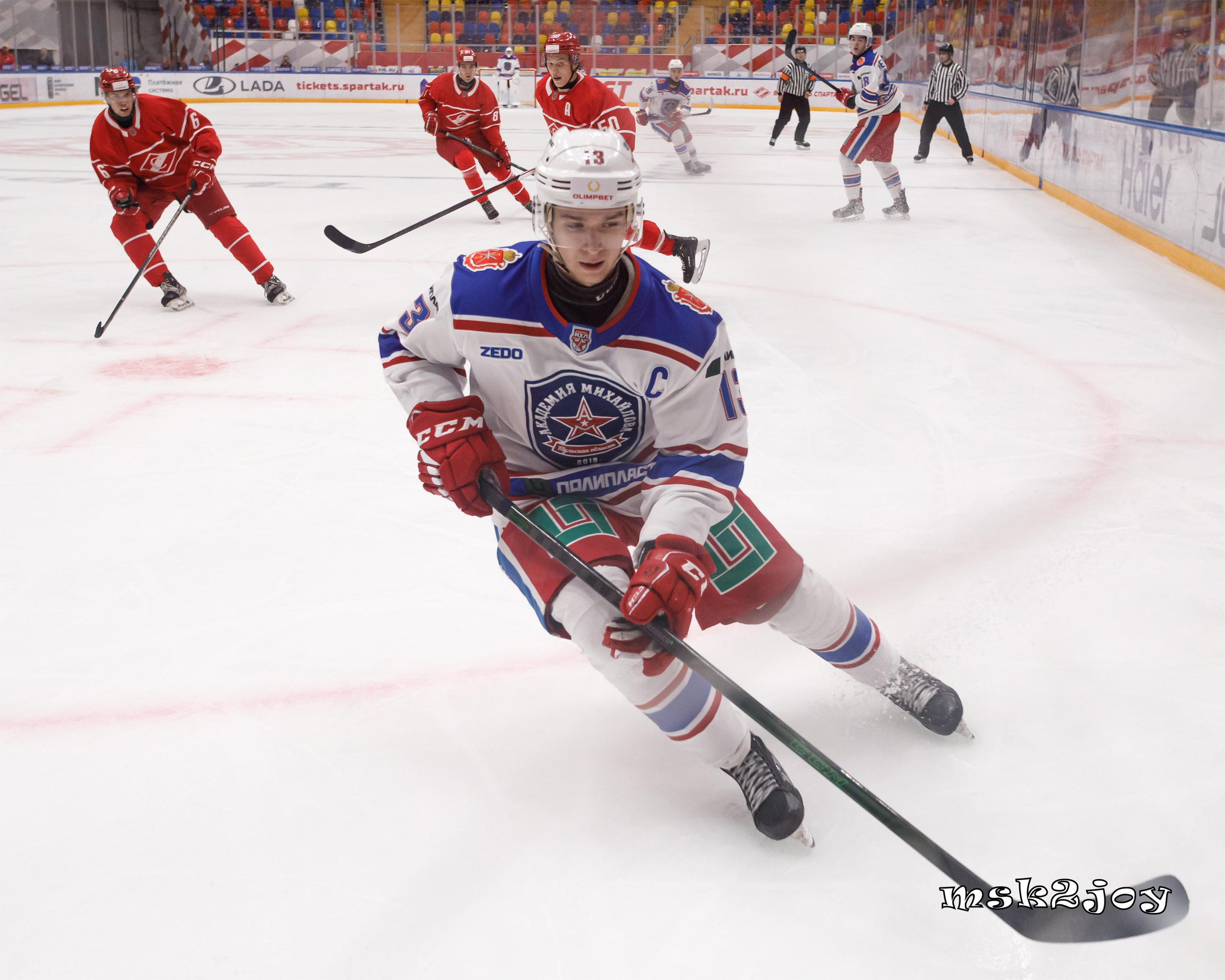 Фоторепортаж. МХЛ. МХК Спартак — Академия Михайлова. Михаил Тоцкий портретный и репортажный фотограф в Москве
