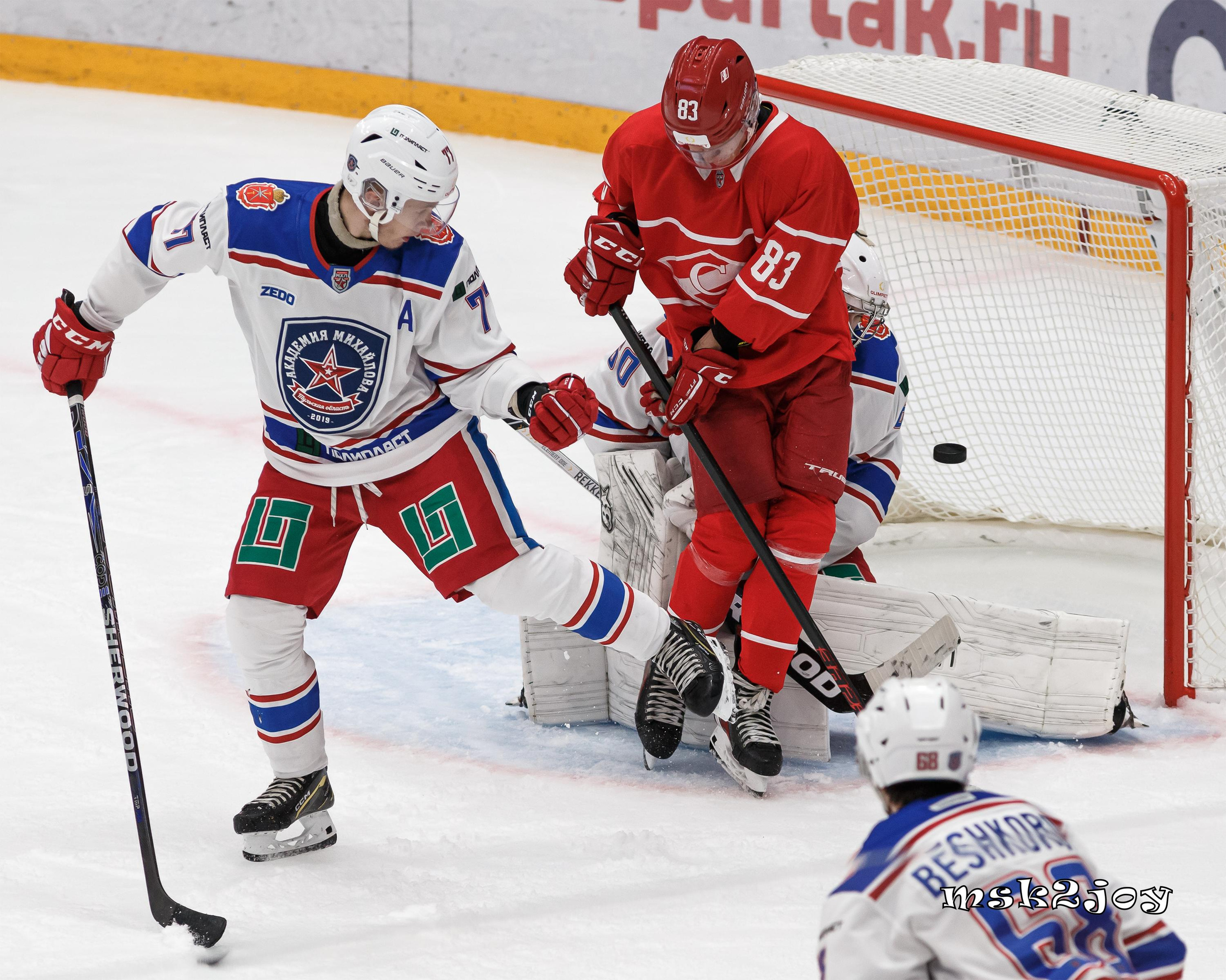 Фоторепортаж. МХЛ. МХК Спартак — Академия Михайлова. Михаил Тоцкий портретный и репортажный фотограф в Москве