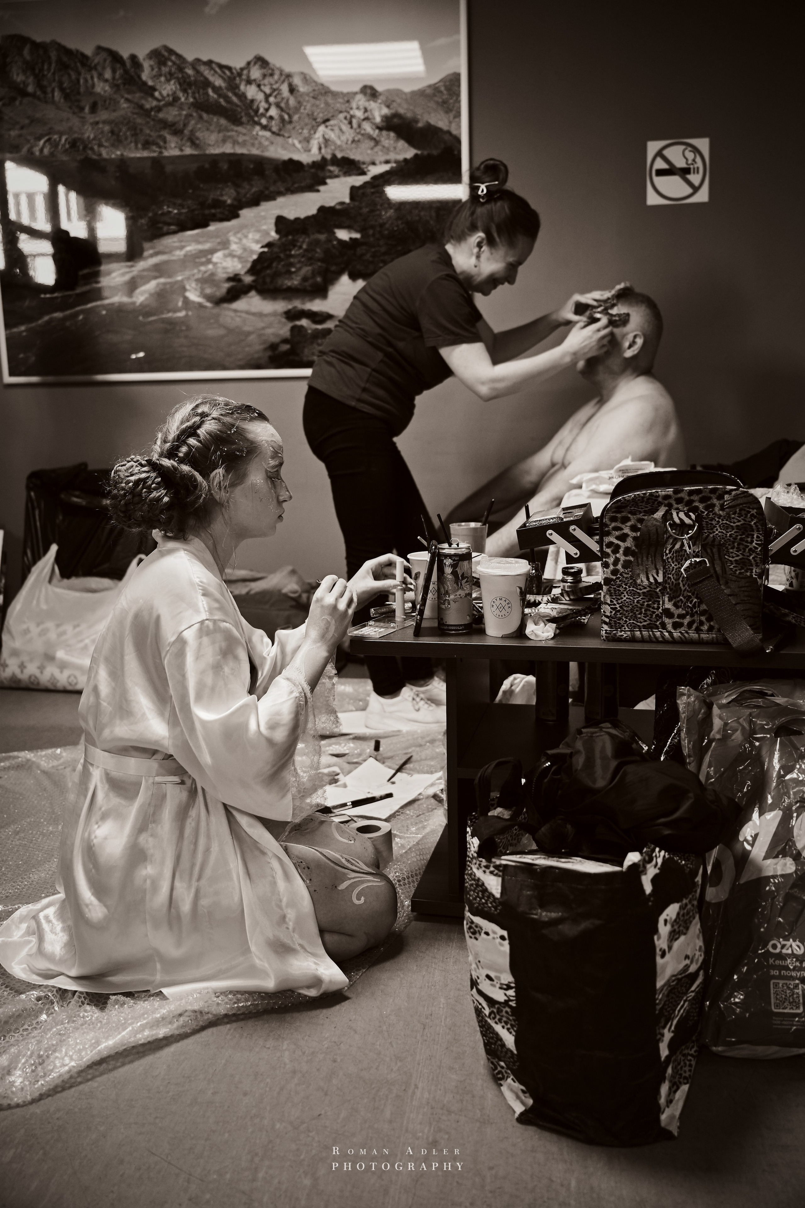 Бэкстейдж «Гример Года» Мосфильм. Фотограф Роман Адлер