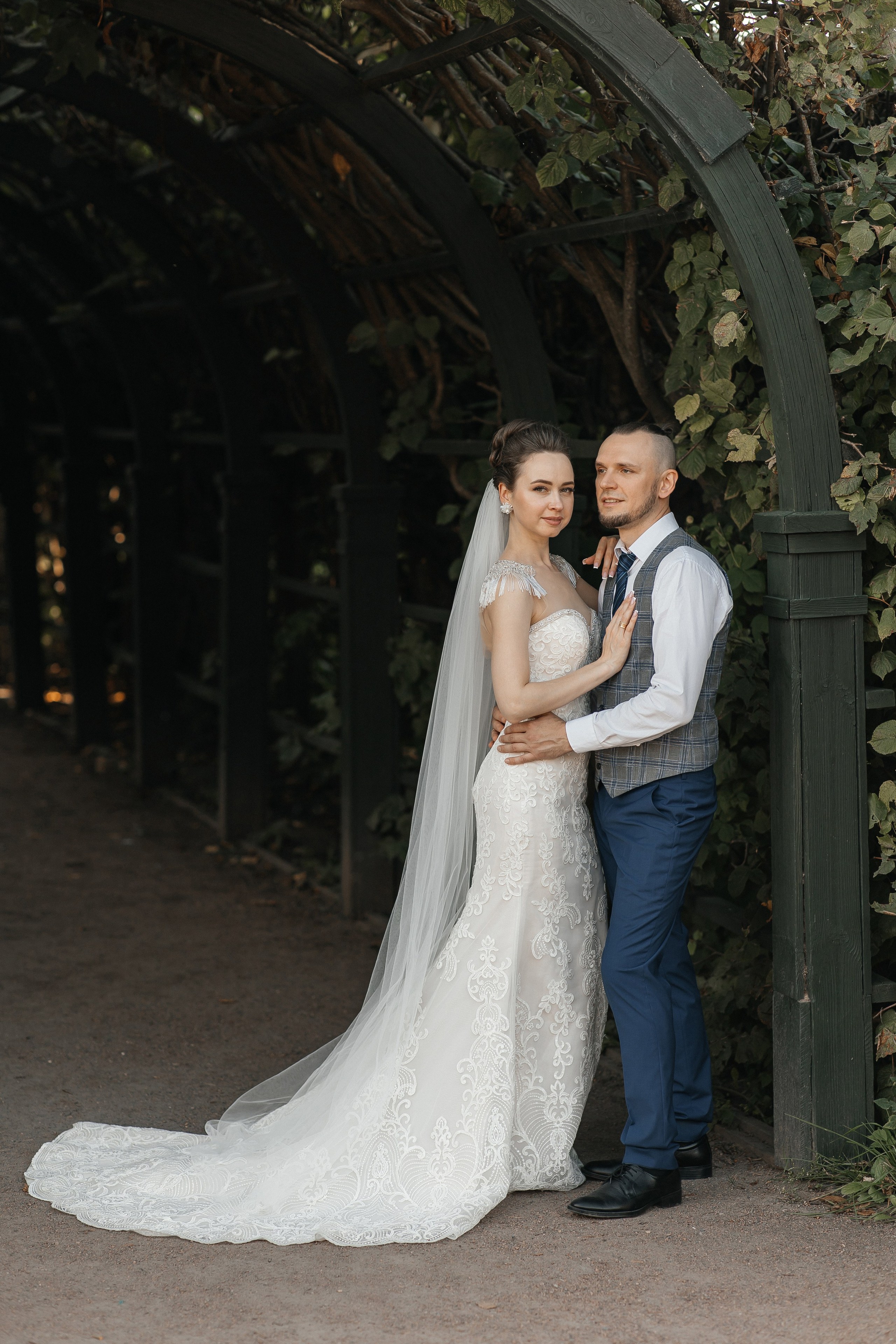 Свадебная фотосессия в усадьбе Кусково